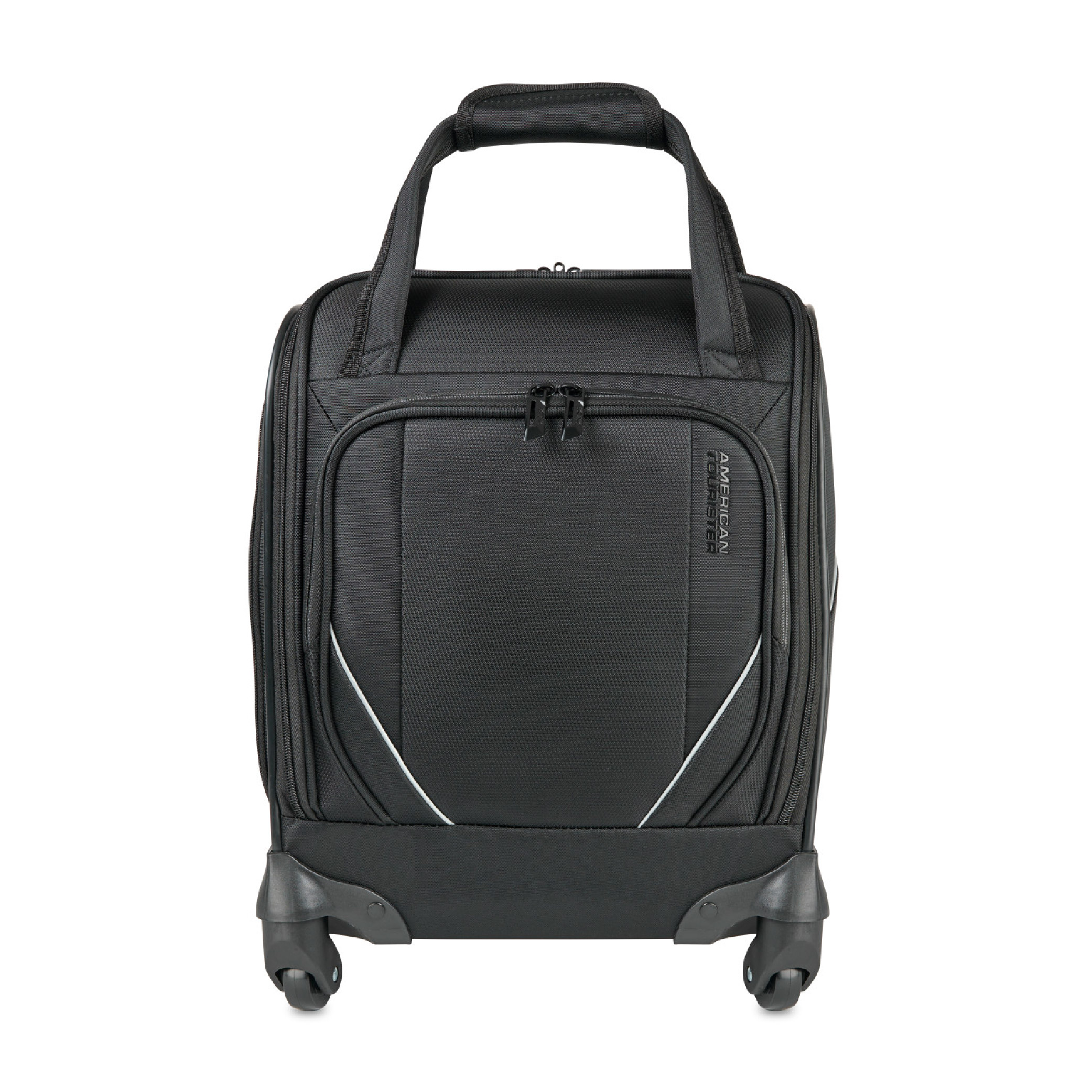 American Tourister Zoom Turbo Spinner Underseat Carry-On - Black