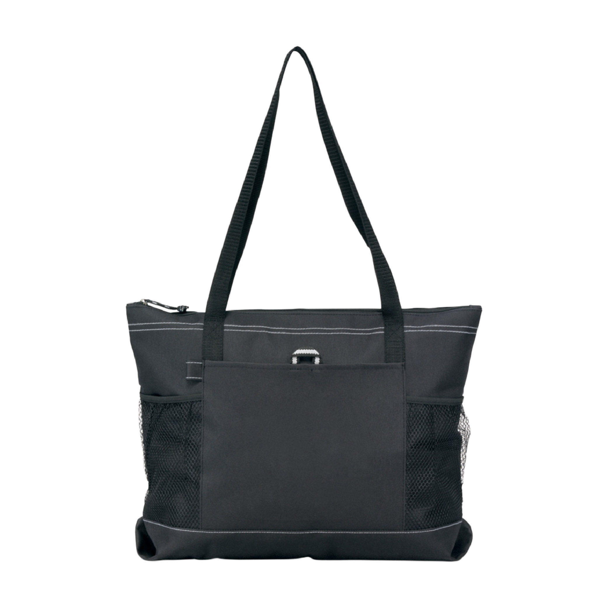 Select Zippered Tote - Black