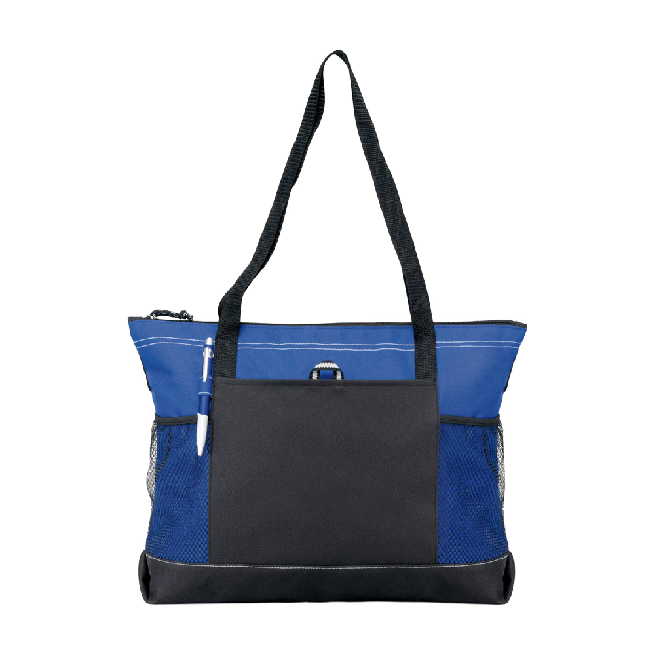 Select Zippered Tote - Royal Blue