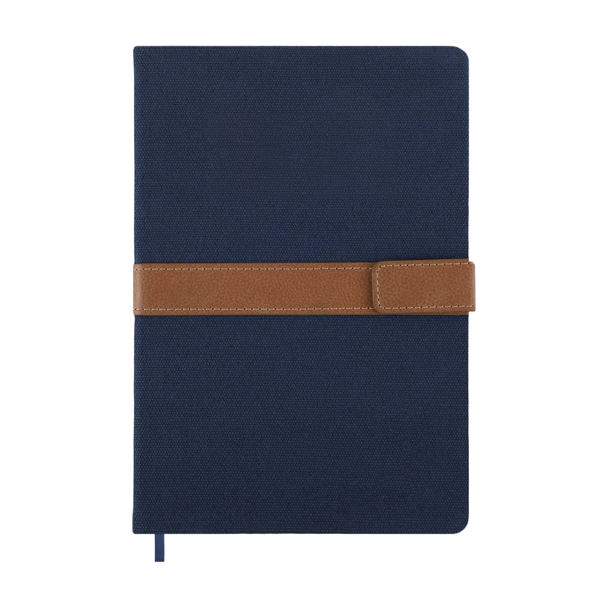 Magnetic Closure Notebook With FSC Paper - Navy