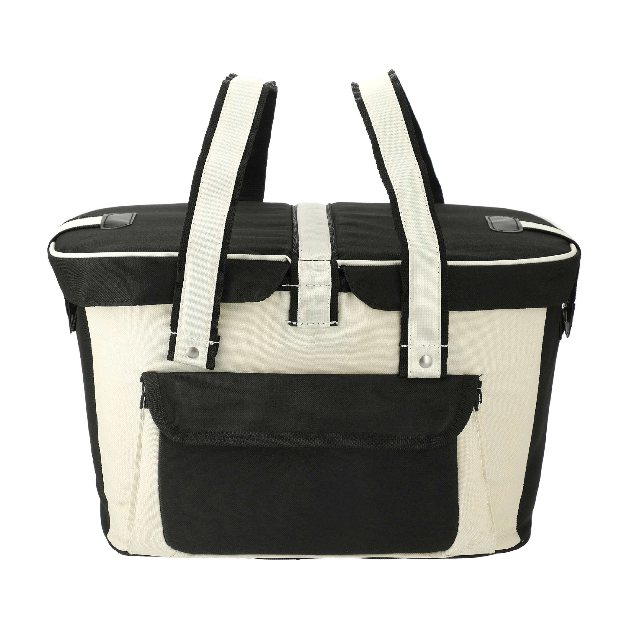 Picnic Basket 24 Can Cooler - Khaki