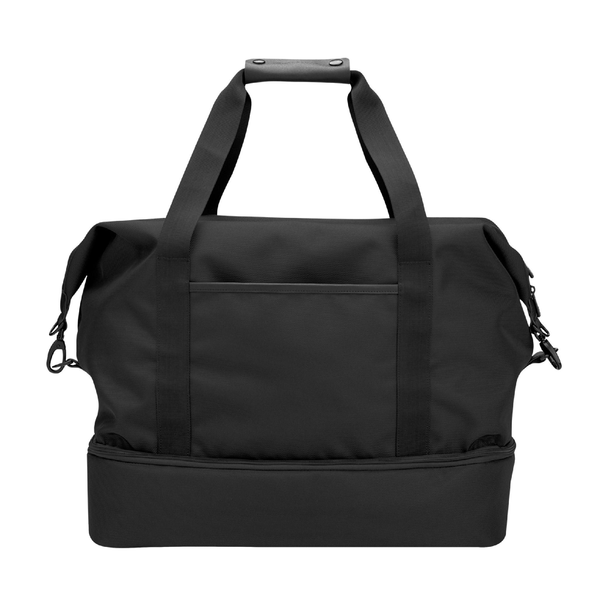 Cutter&Buck Travel Collection Drop Bottom Weekender - Black/Black
