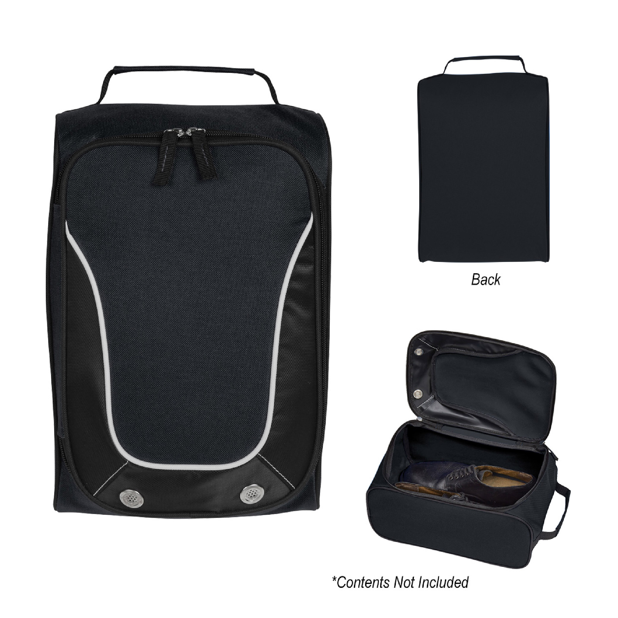 Carlton Shoe Bag - Black
