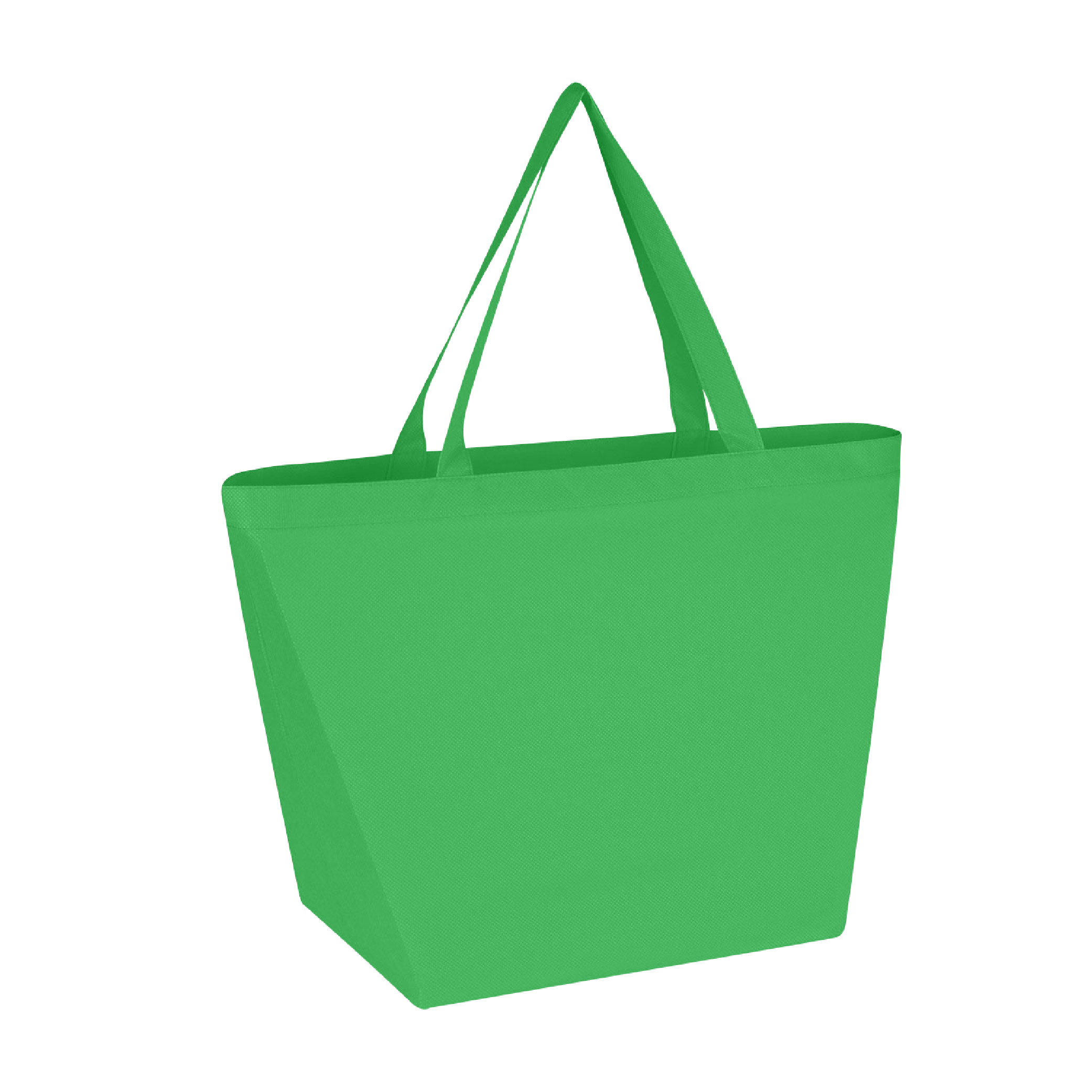 Non-Woven Budget Shopper - Kelly Green