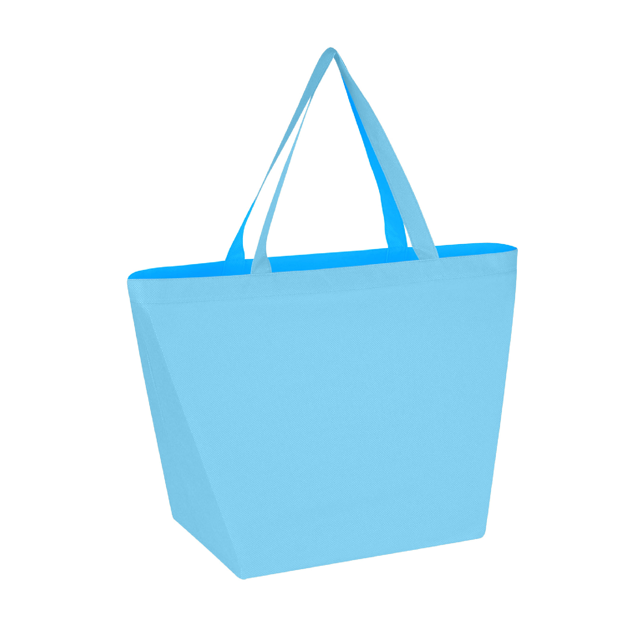 Non-Woven Budget Shopper - Light Blue