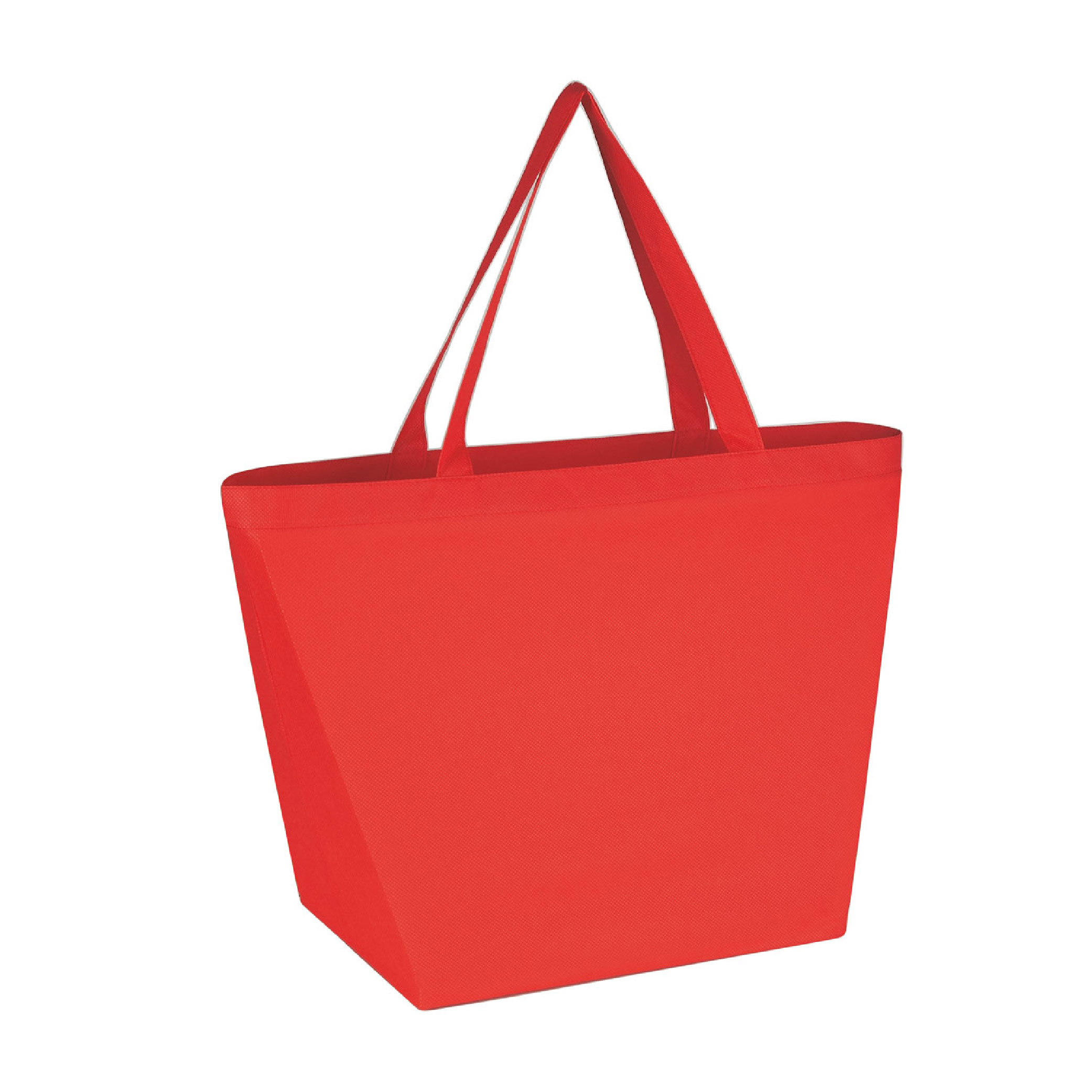 Non-Woven Budget Shopper - Red