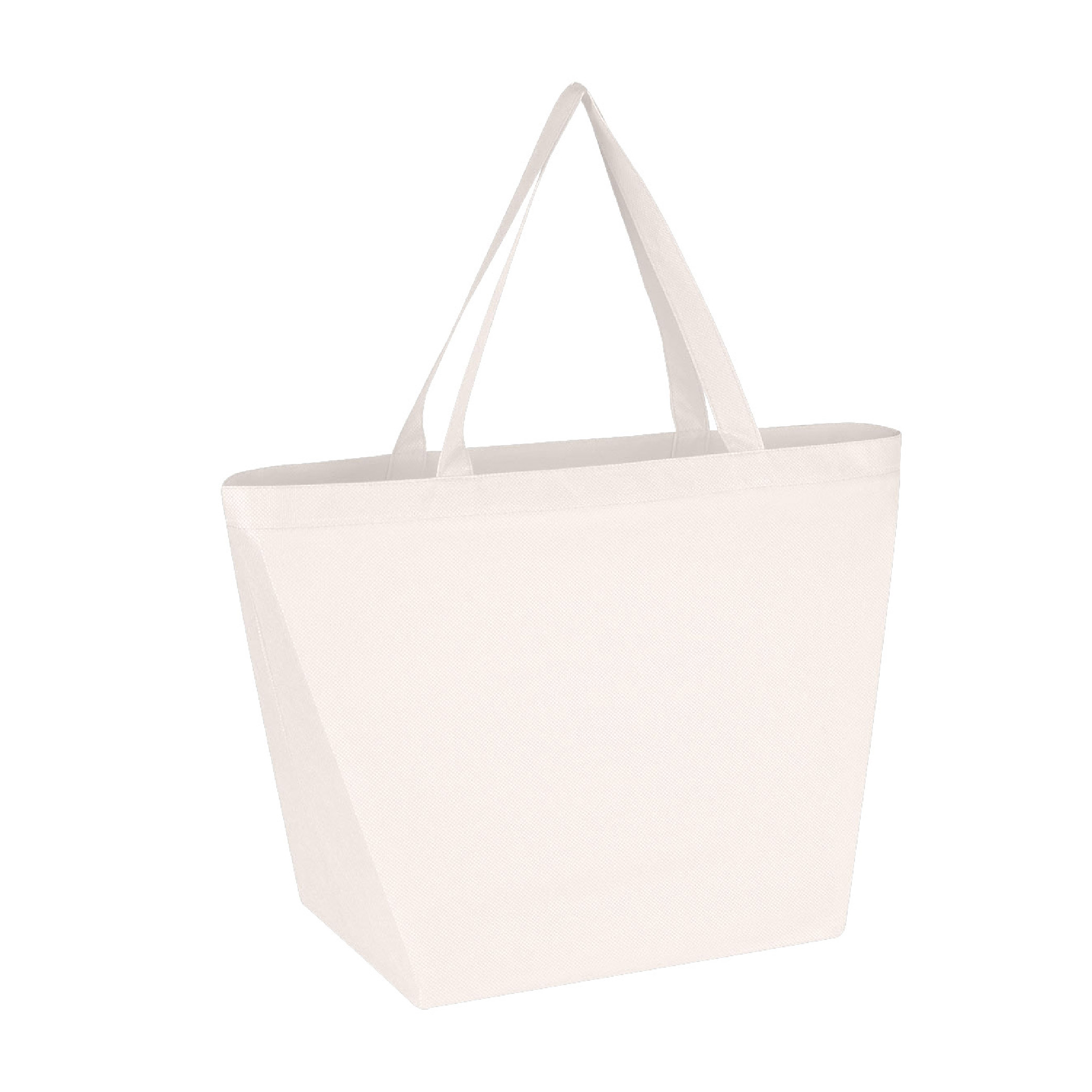 Non-Woven Budget Shopper - White
