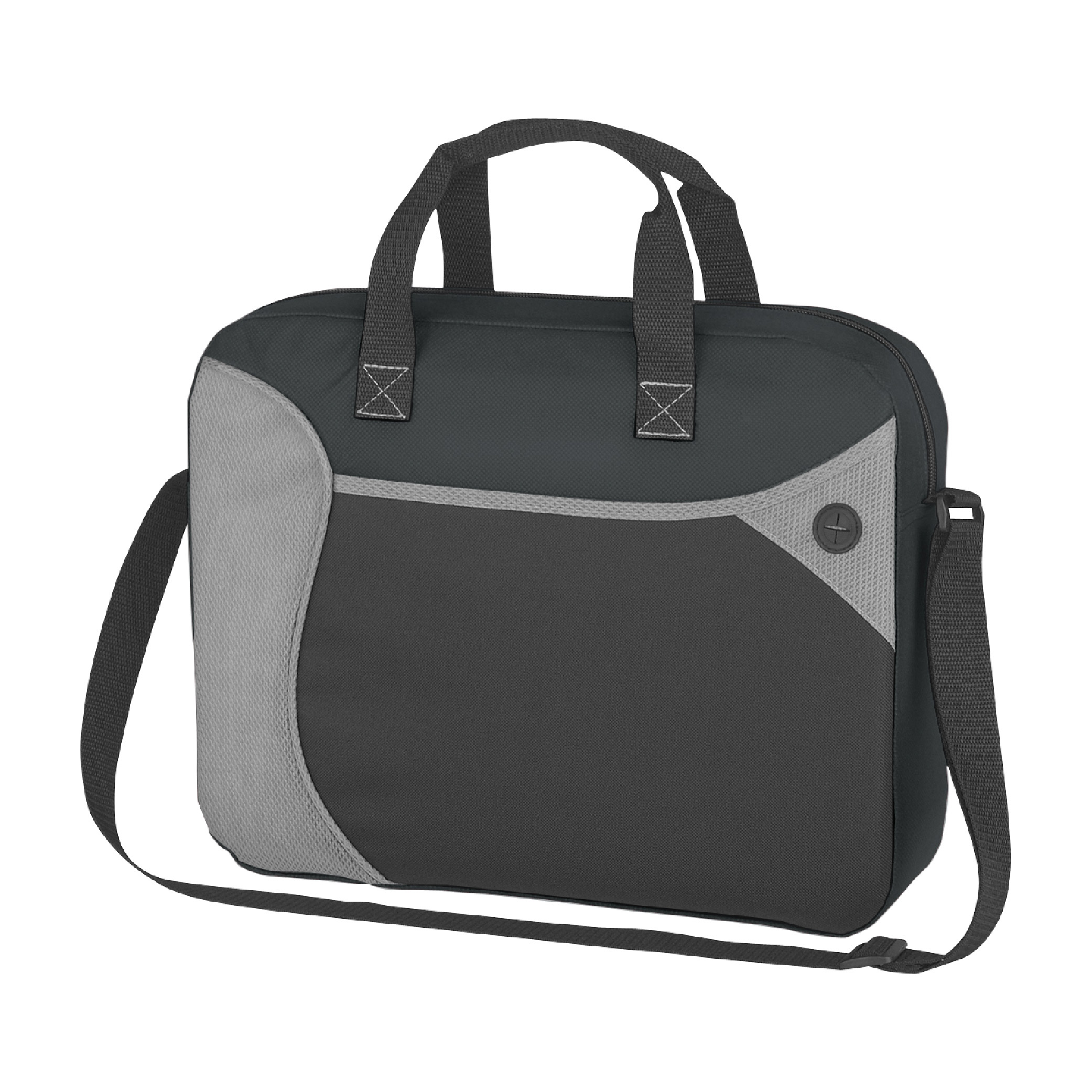 Wave Non-Woven Briefcase - Black