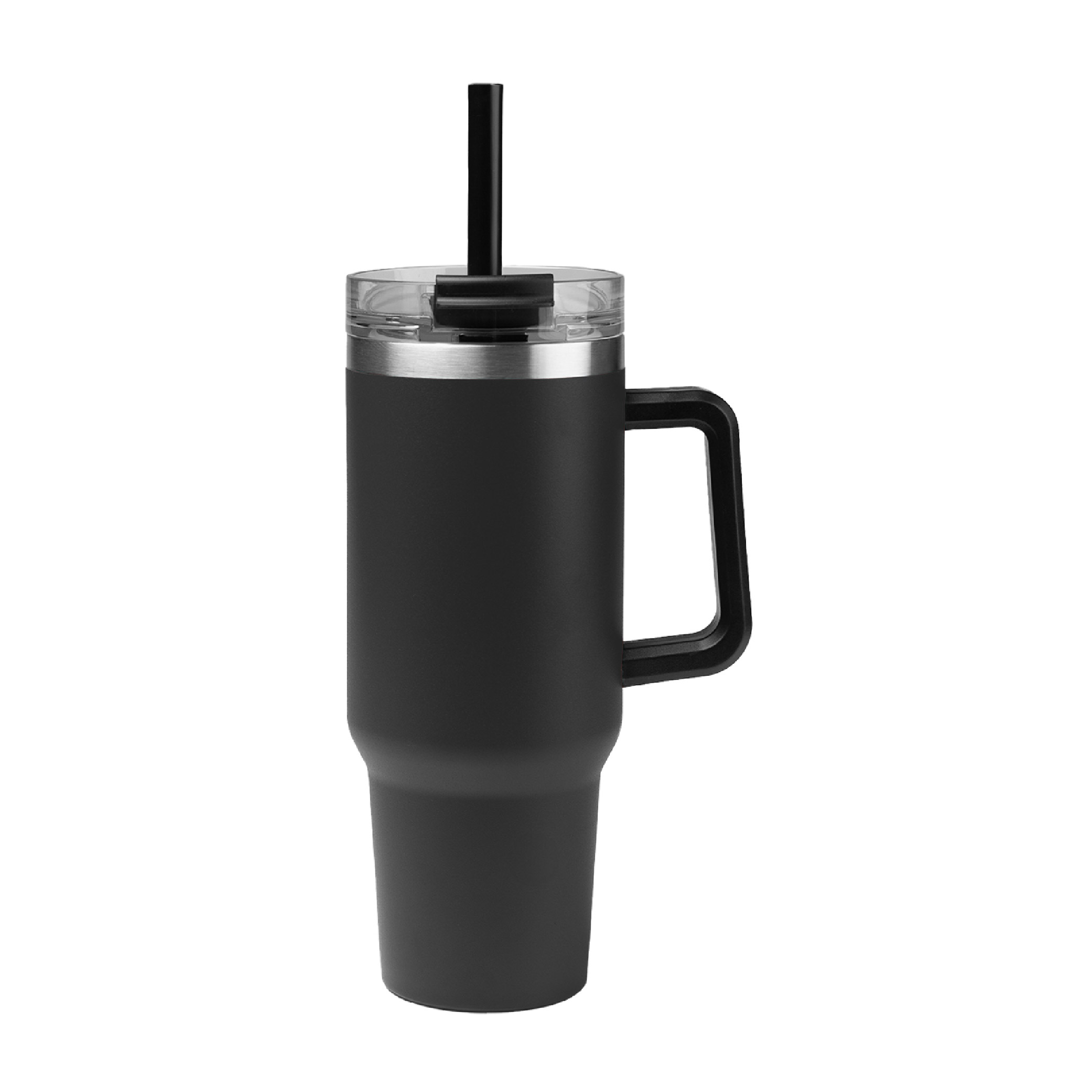40 Oz. Intrepid Stainless Steel Tumbler - Black
