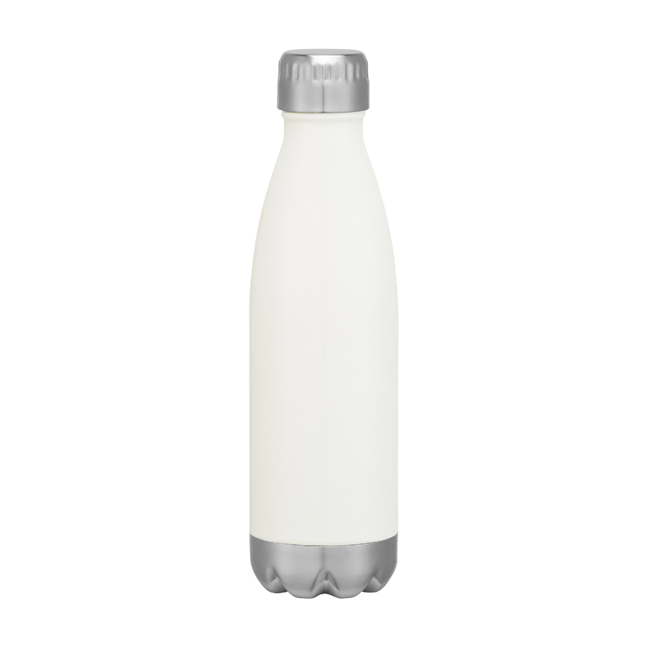 16 Oz. Swiggy Recycled Stainless Steel Bottle - White