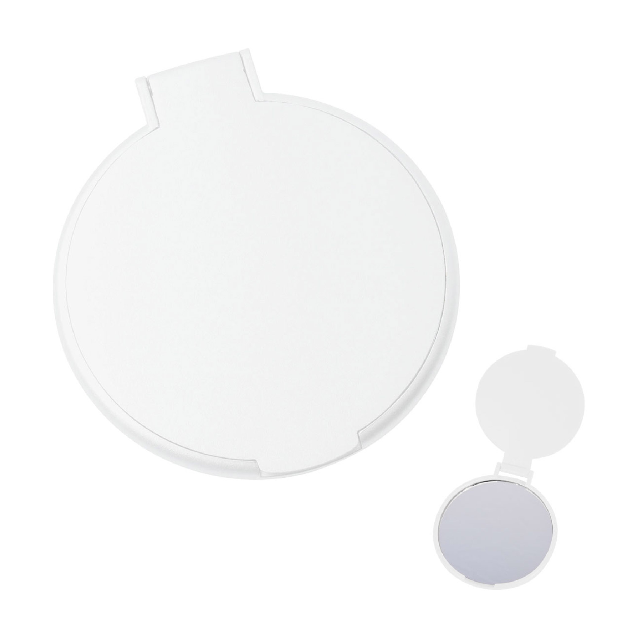 Compact Mirror - White