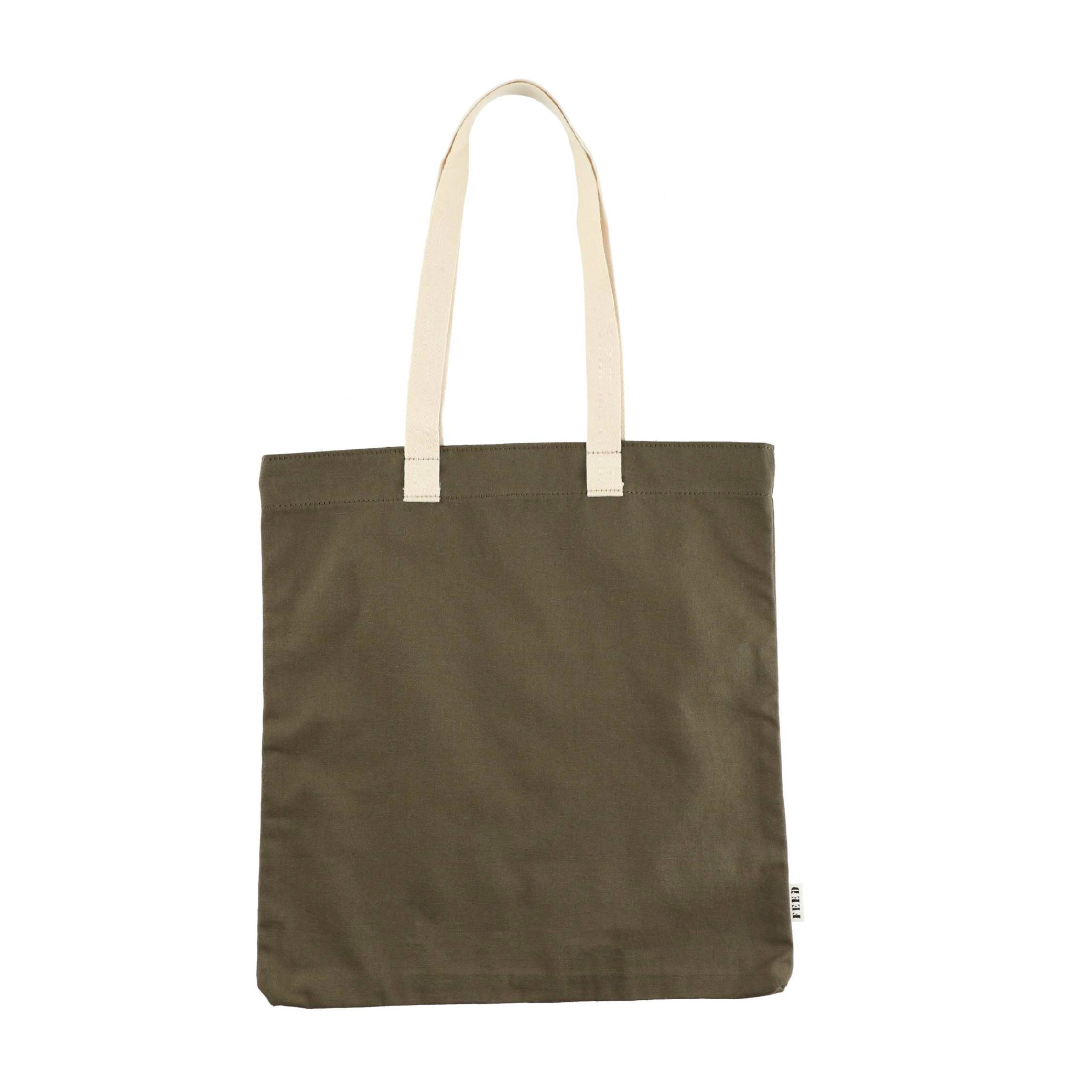 FEED Organic Cotton Convention Tote - Olive