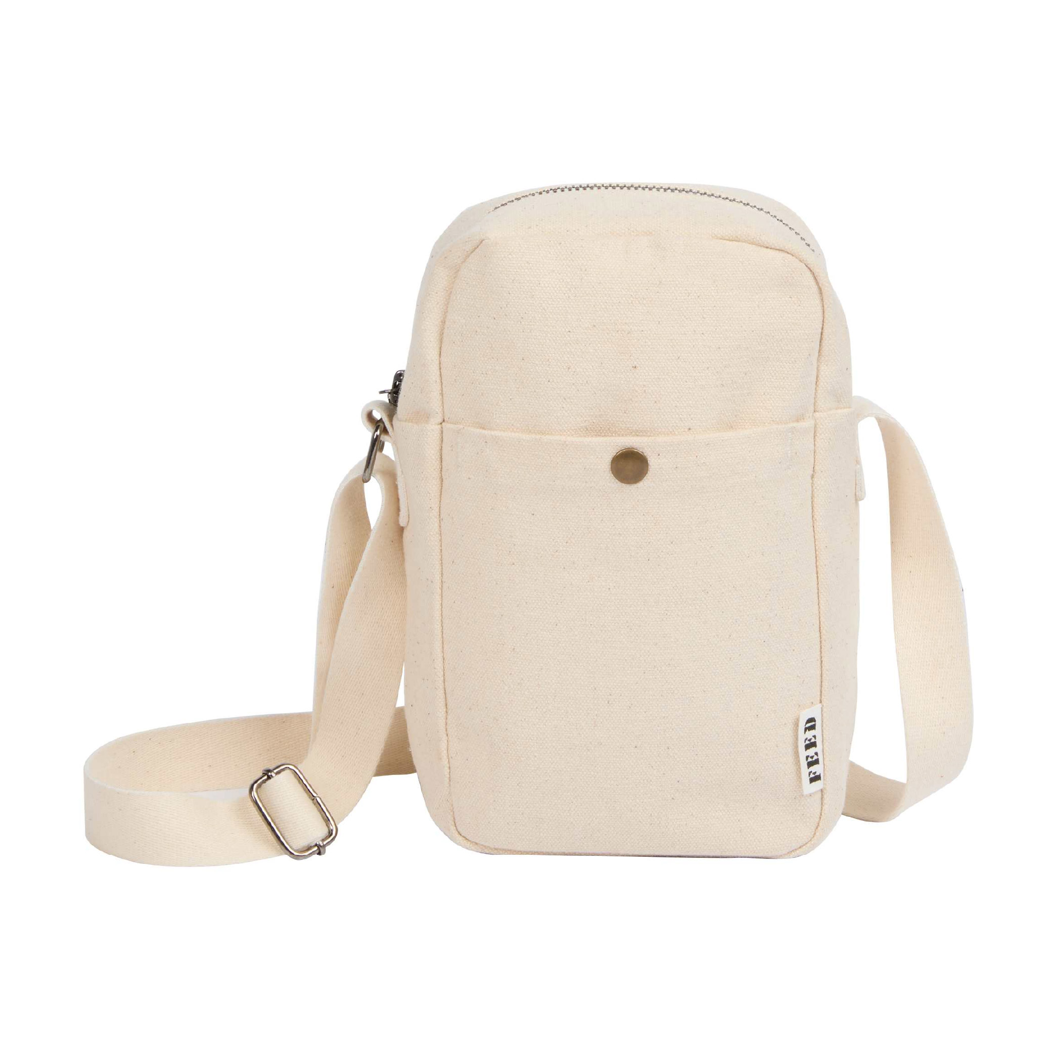 FEED Organic Cotton Crossbody - Natural