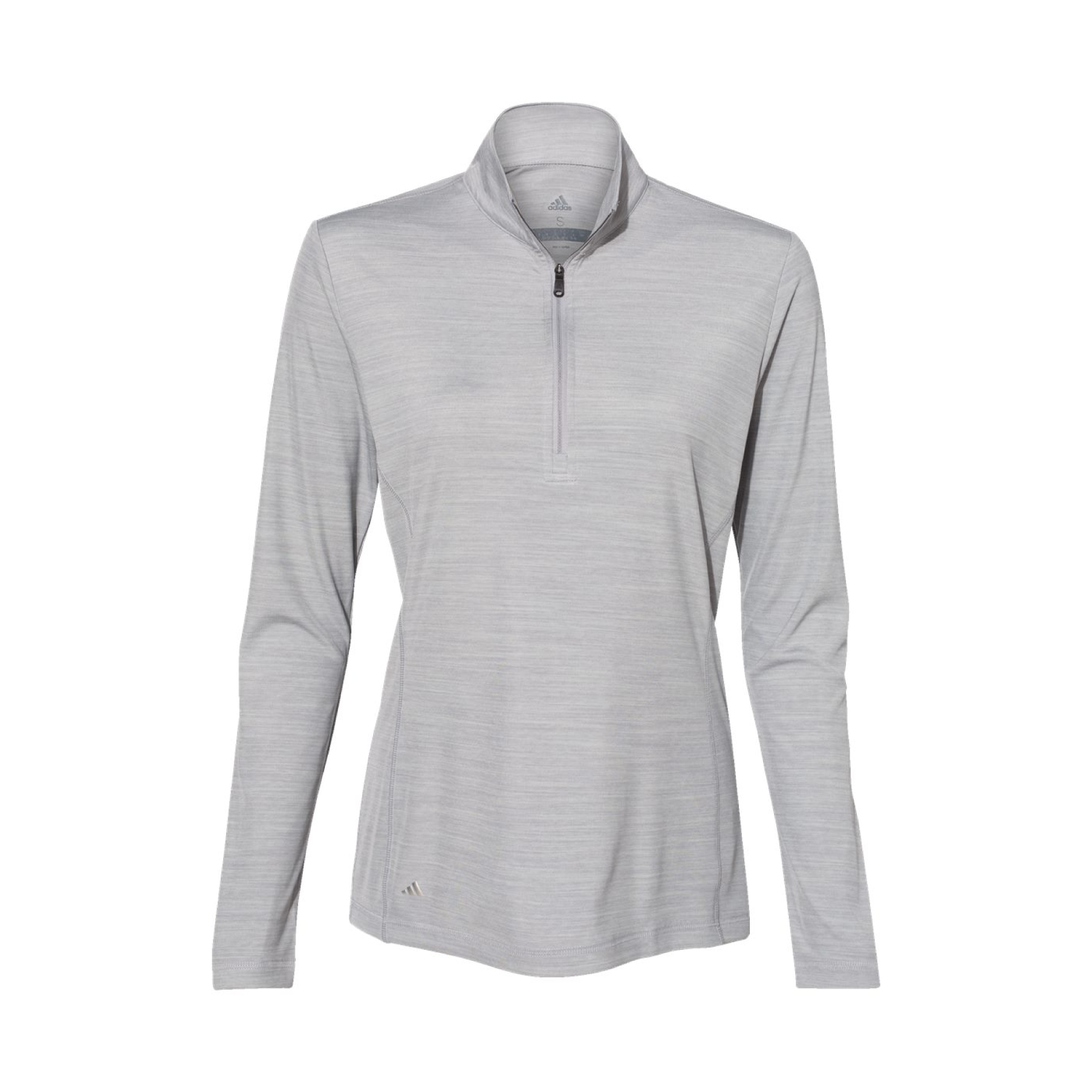 Adidas Women's Lightweight Melange Quarter-Zip Pullover