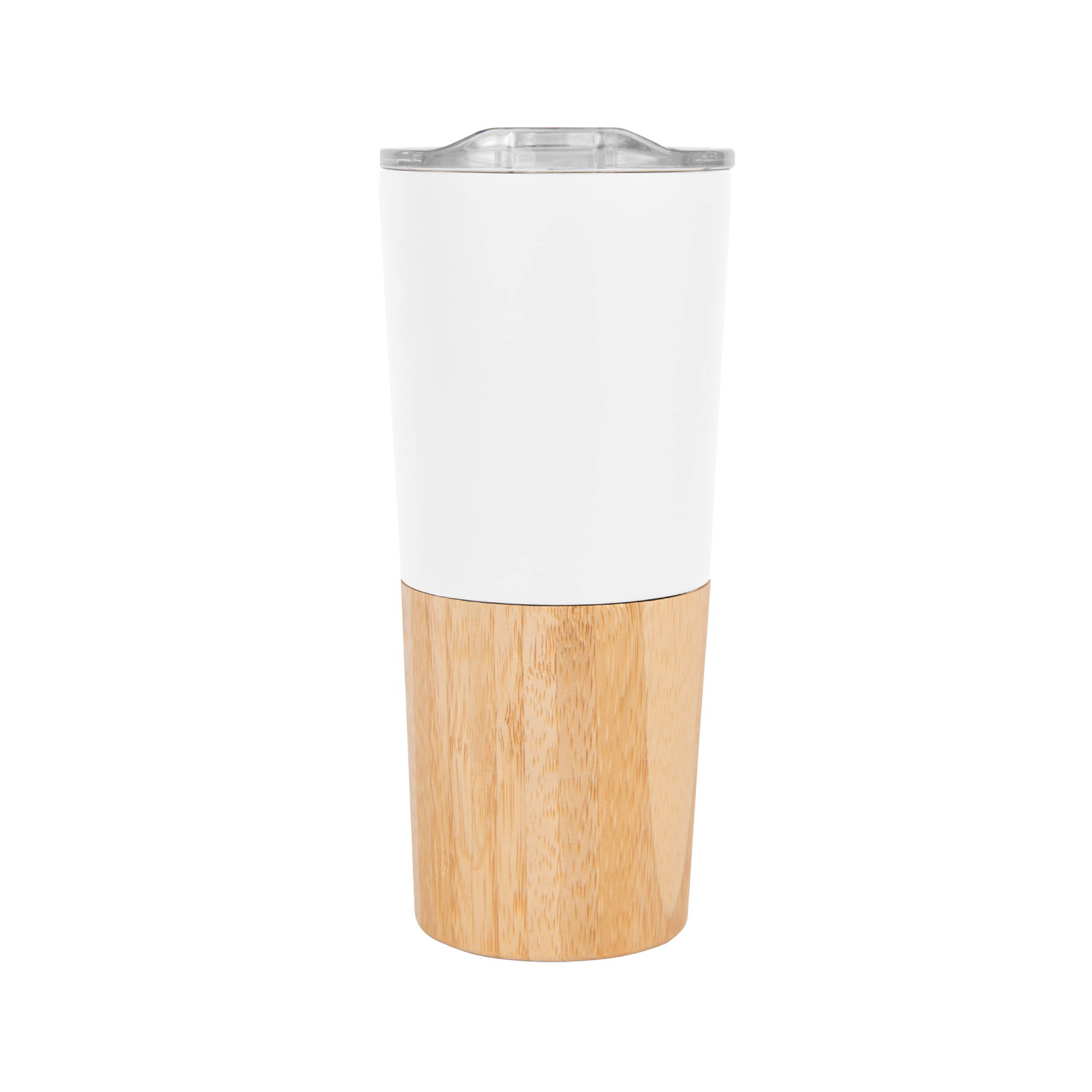 Marlow Stainless Steel Tumbler with Bamboo Base - 16 oz.