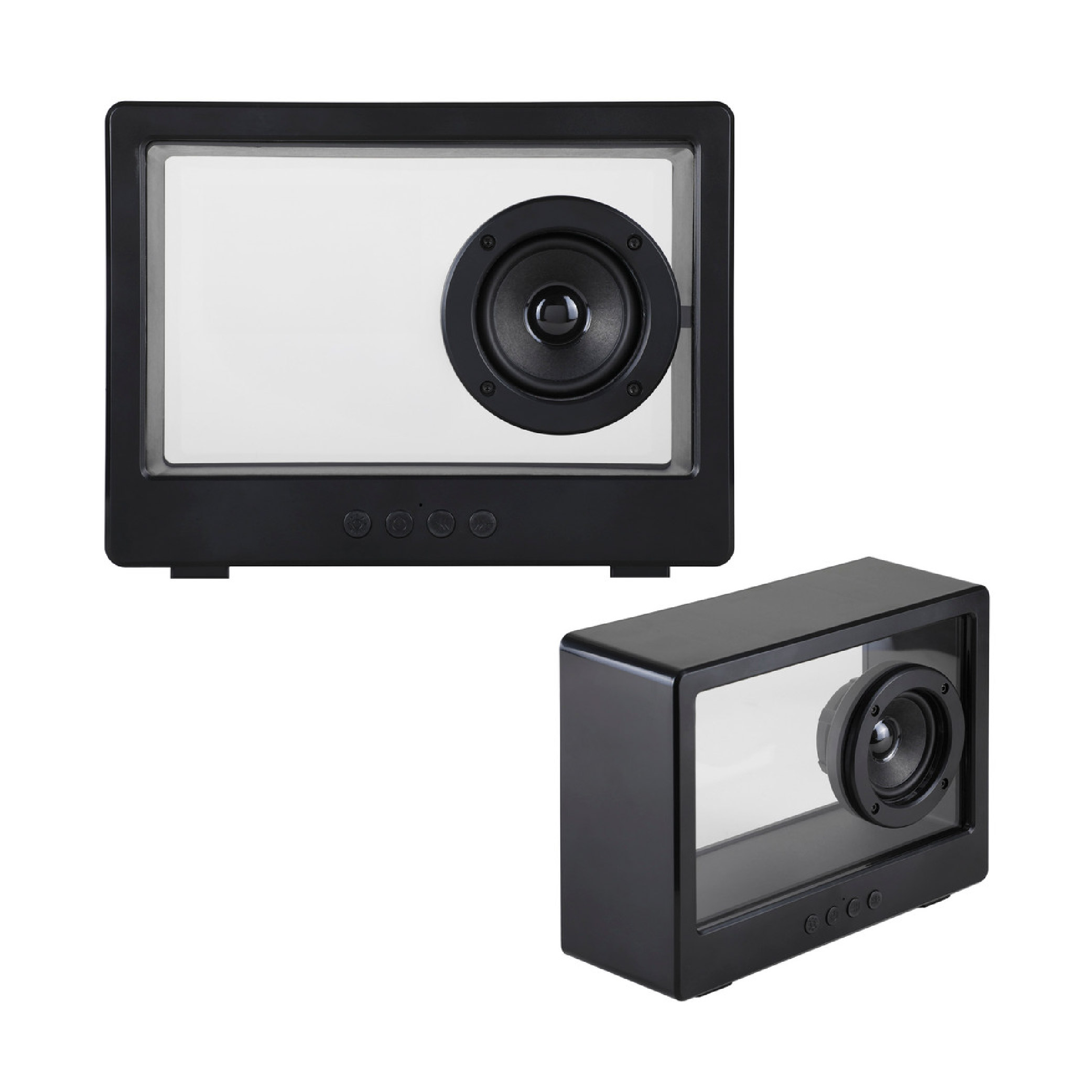 Crystal Clear Wireless Speaker - Black