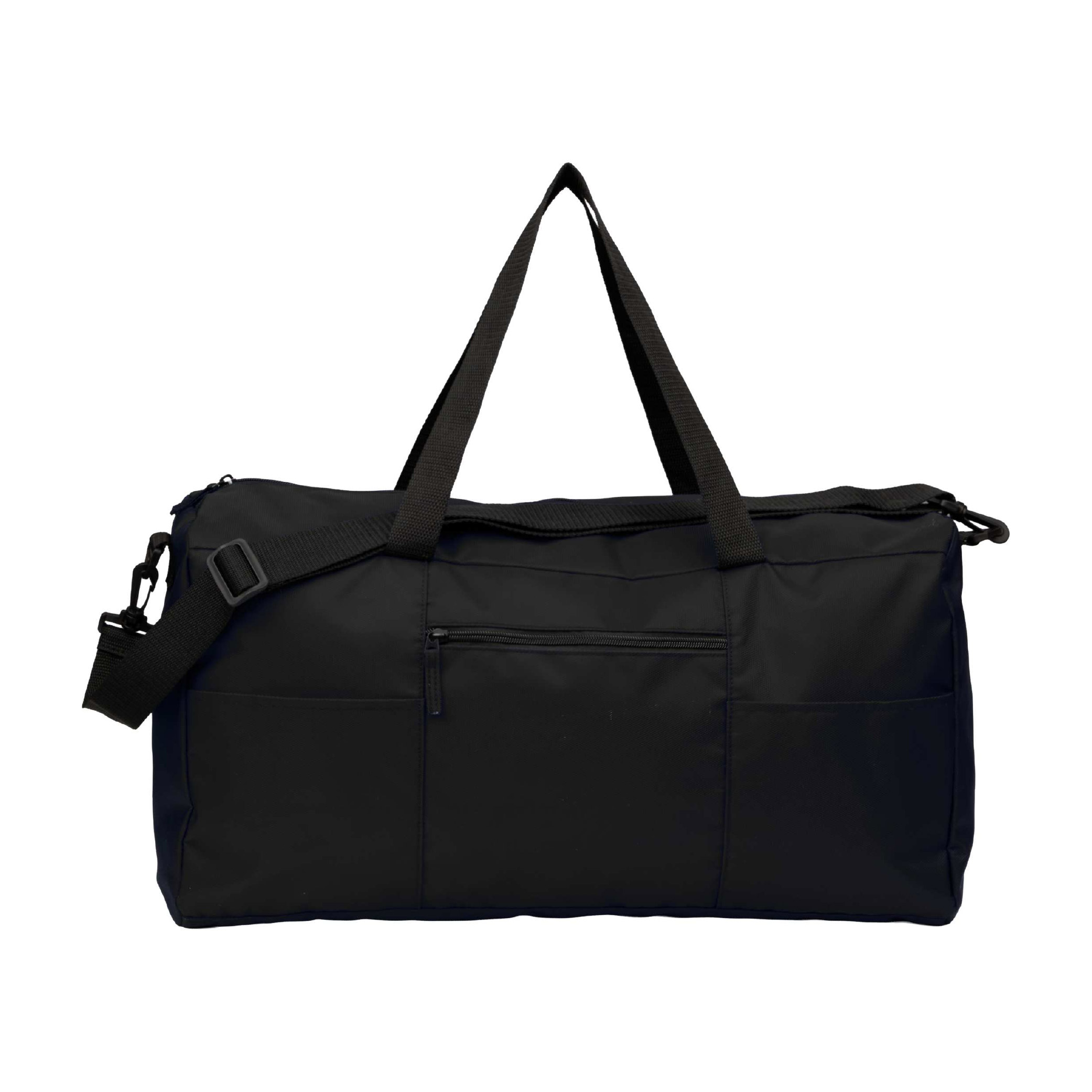 Packable Recycled Duffle Bag - Black