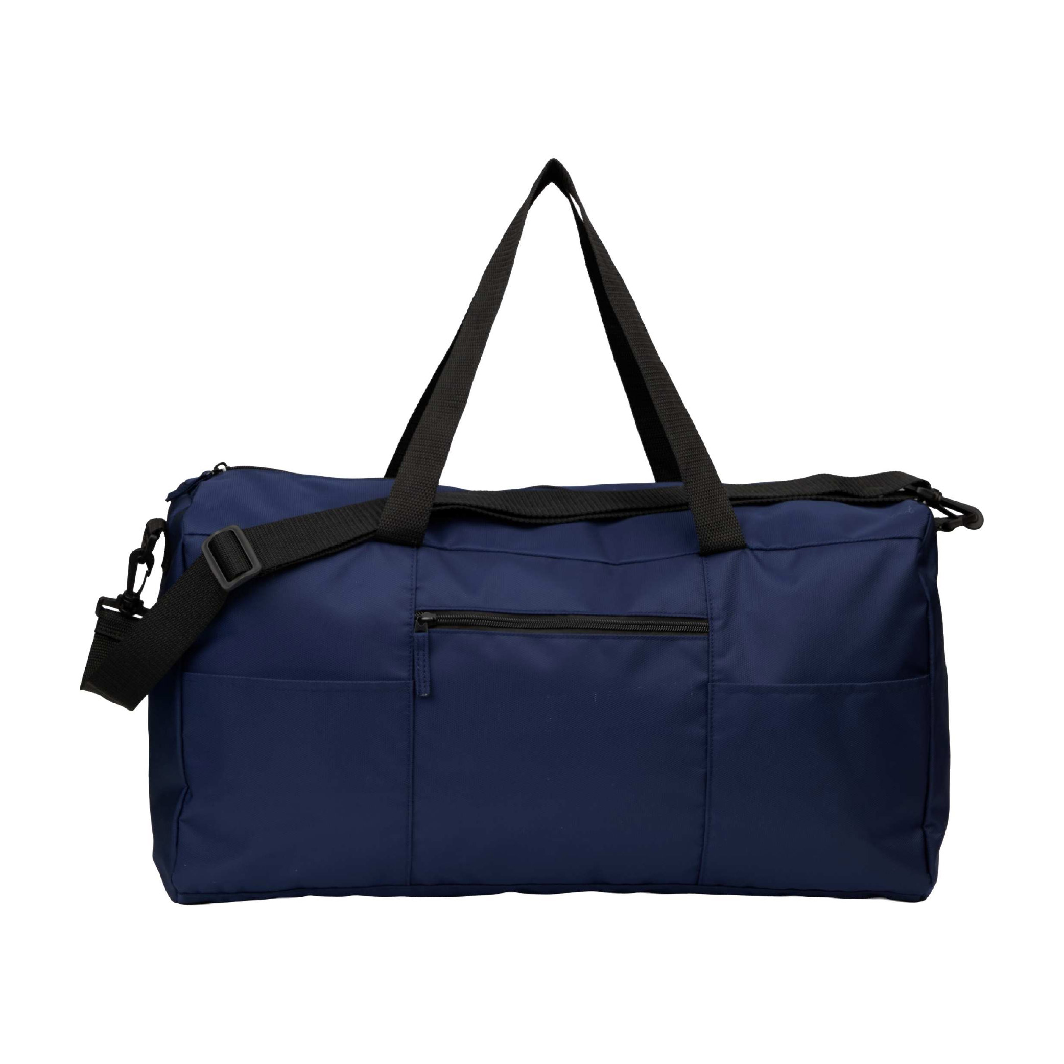Packable Recycled Duffle Bag - Navy