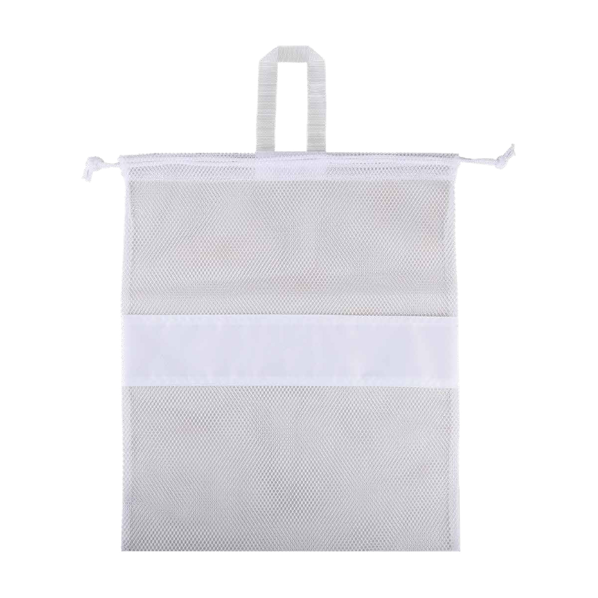 Bio-Liiv Drawstring Mesh Produce Bag - White
