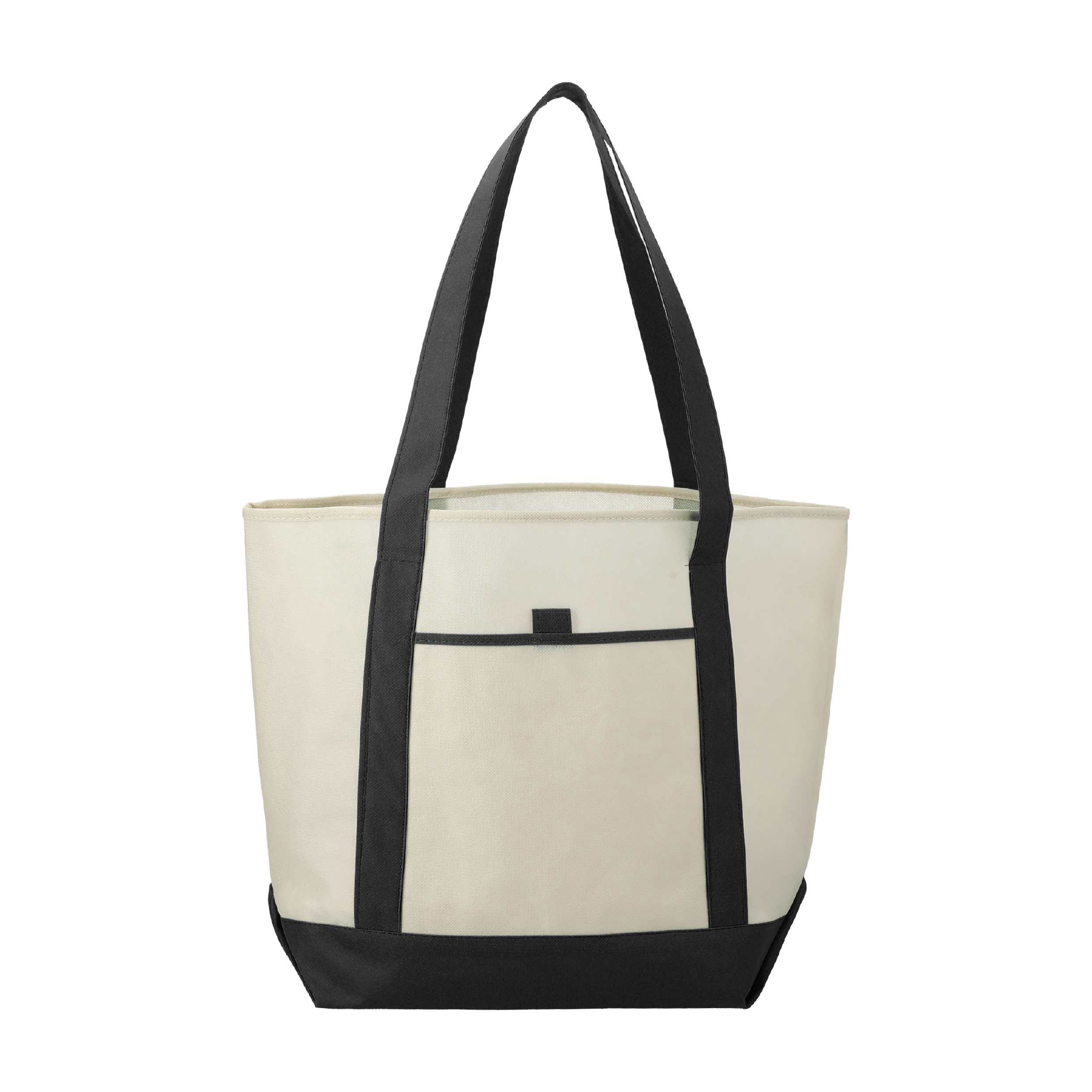 Lighthouse Non-Woven Tote - Black