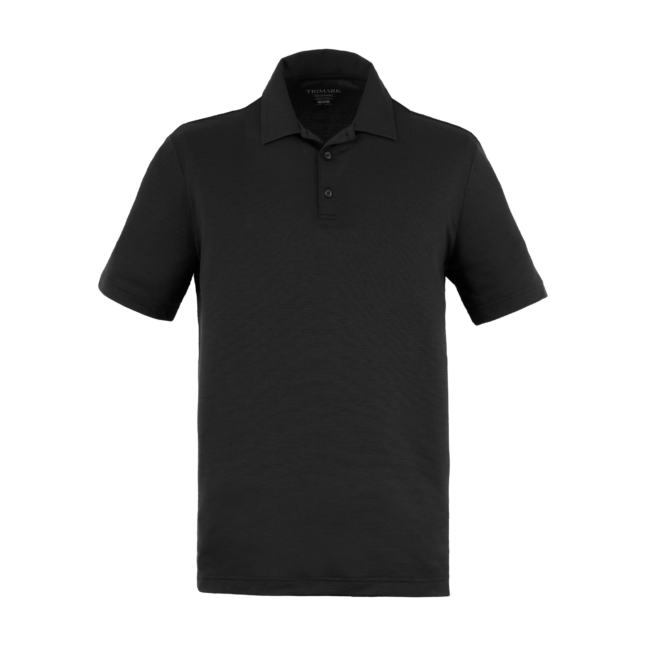 Men's IZU Everything Performance Eco Short Sleeve Polo - Black