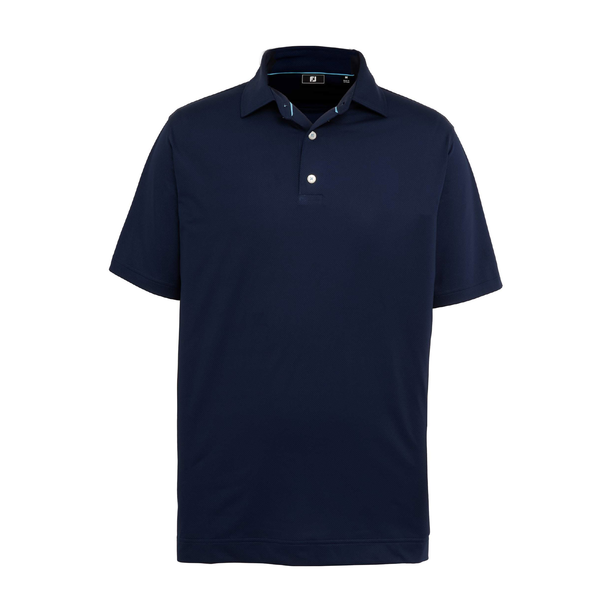 FootJoy Men's Tonal Dot Performance Golf Polo - Navy