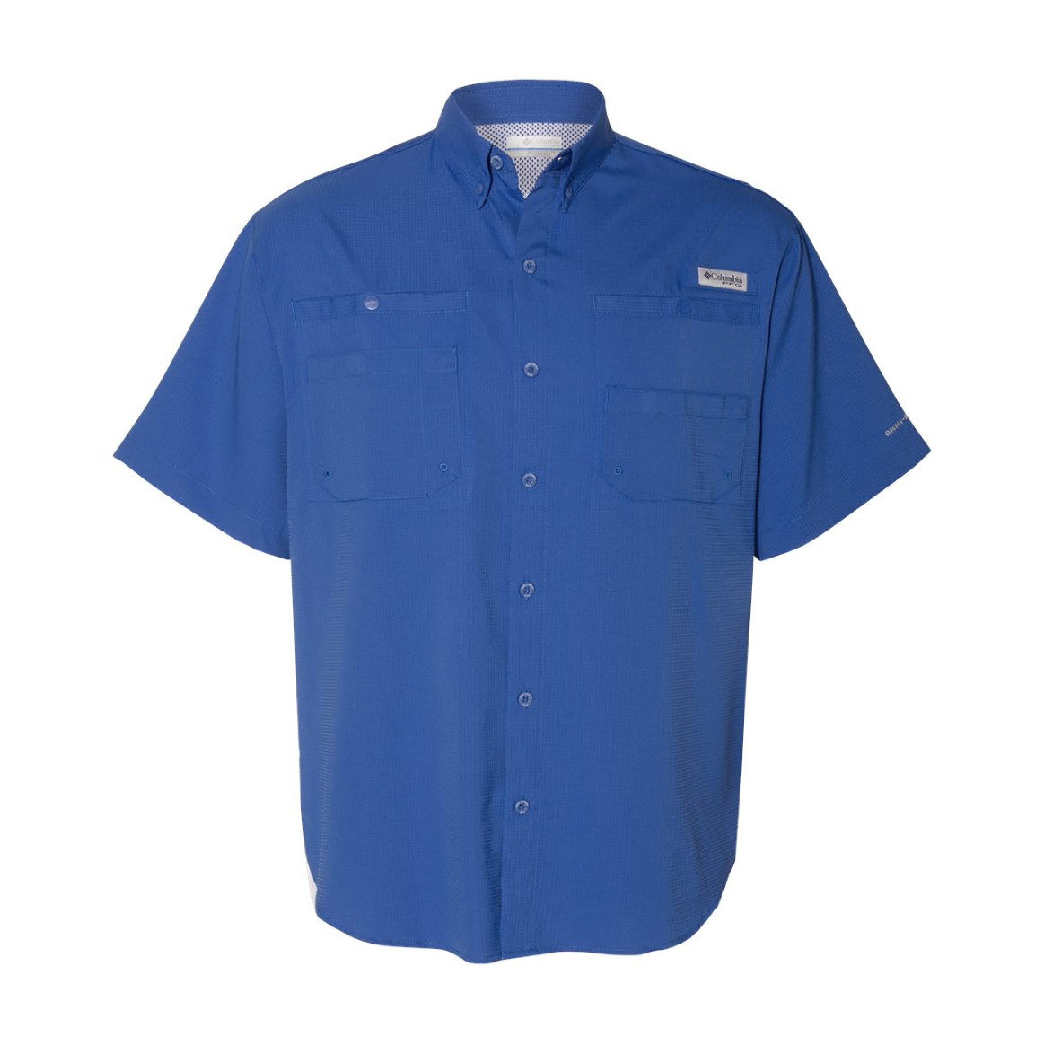 Columbia Tamiami Short Sleeve Shirt - Vivid Blue