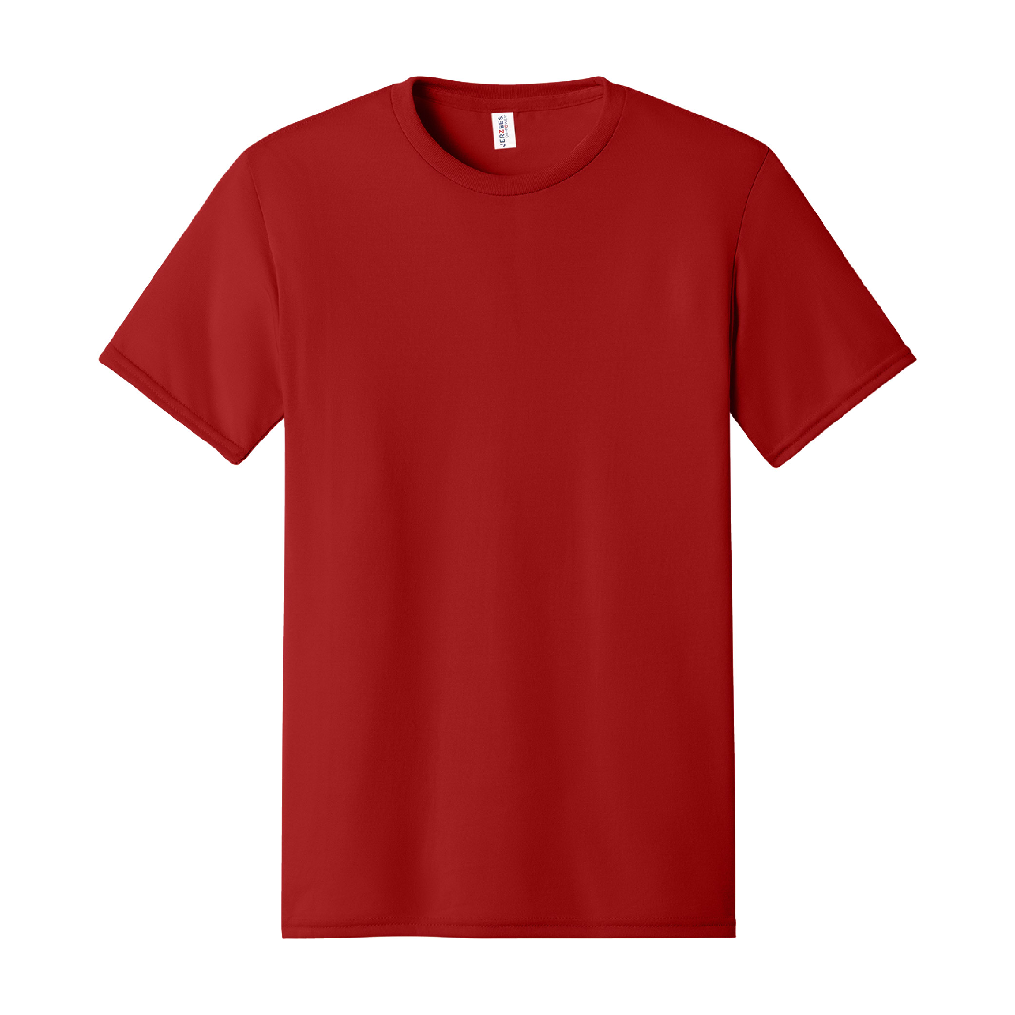 Jerzees Dri-Power 100% Polyester T-Shirt - Red