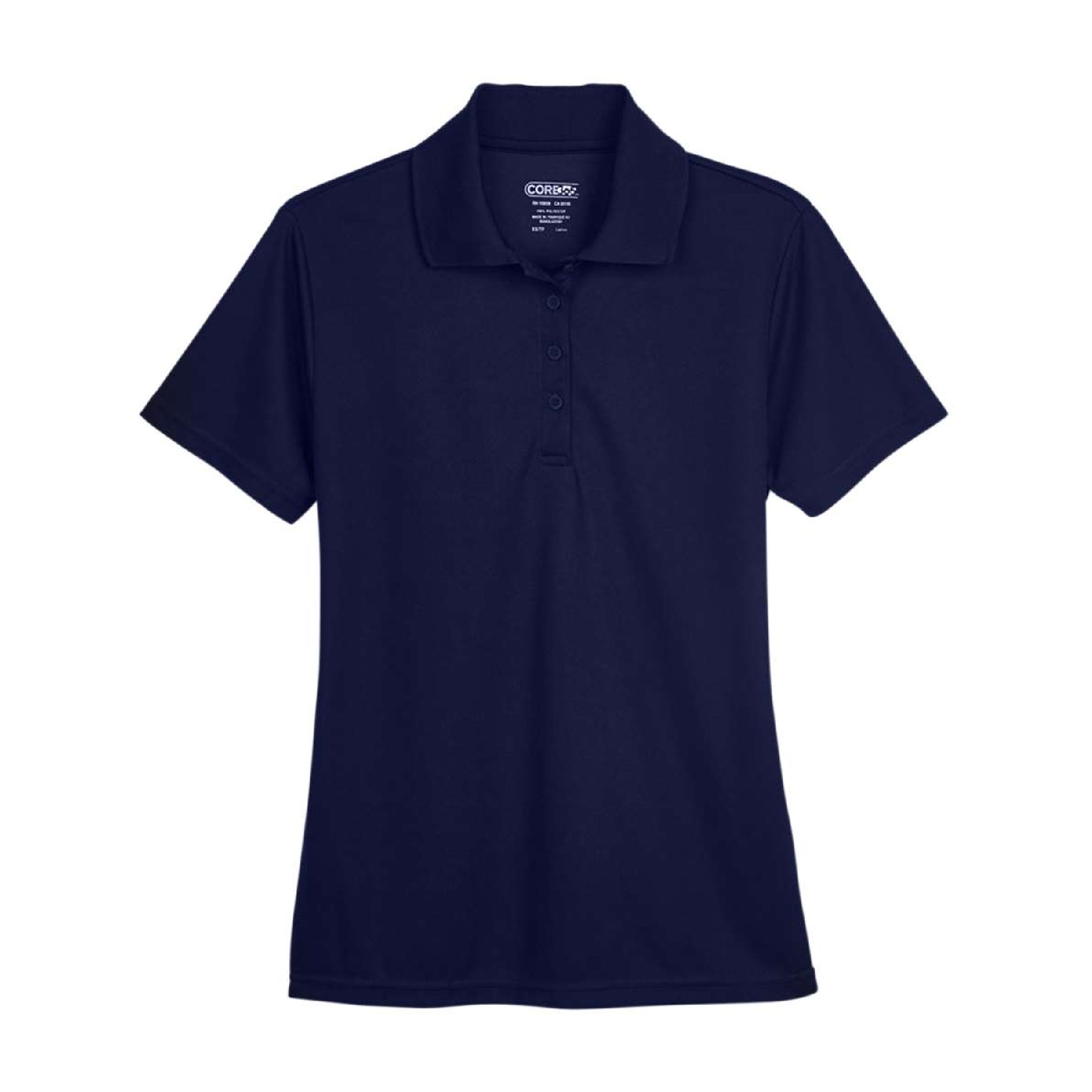 Core 365 Women's Origin Performance Pique Polo - Navy