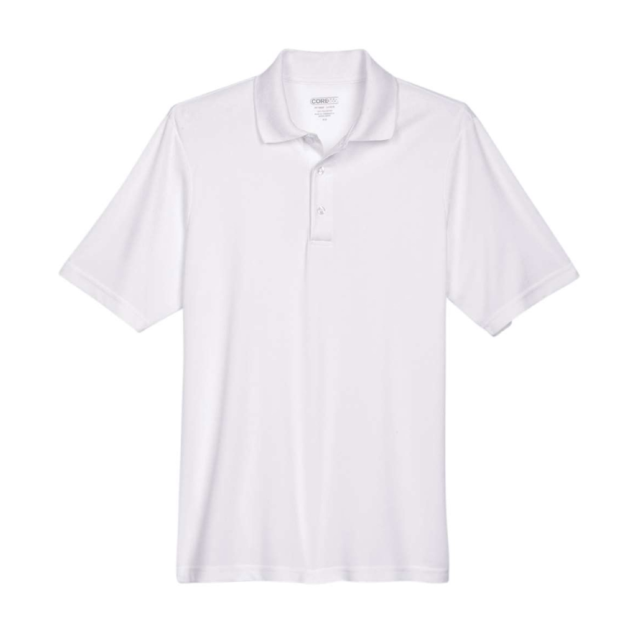 Core 365 Men's Origin Performance Polo - White