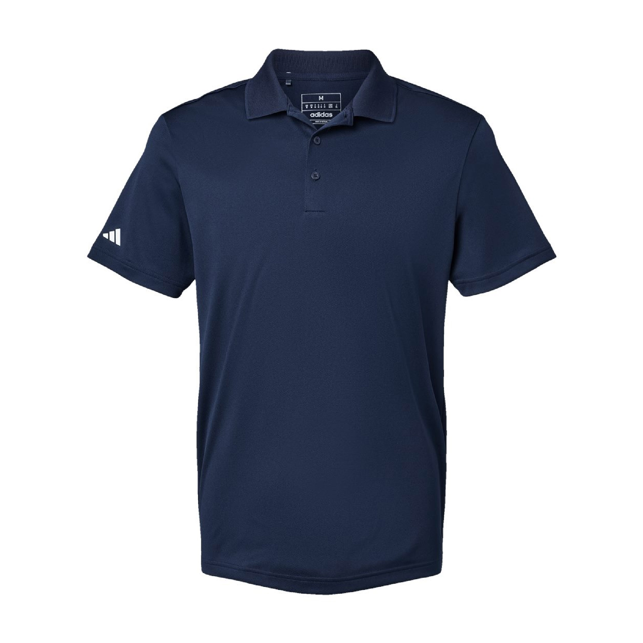 Adidas Men's Performance Pique Polo - Navy