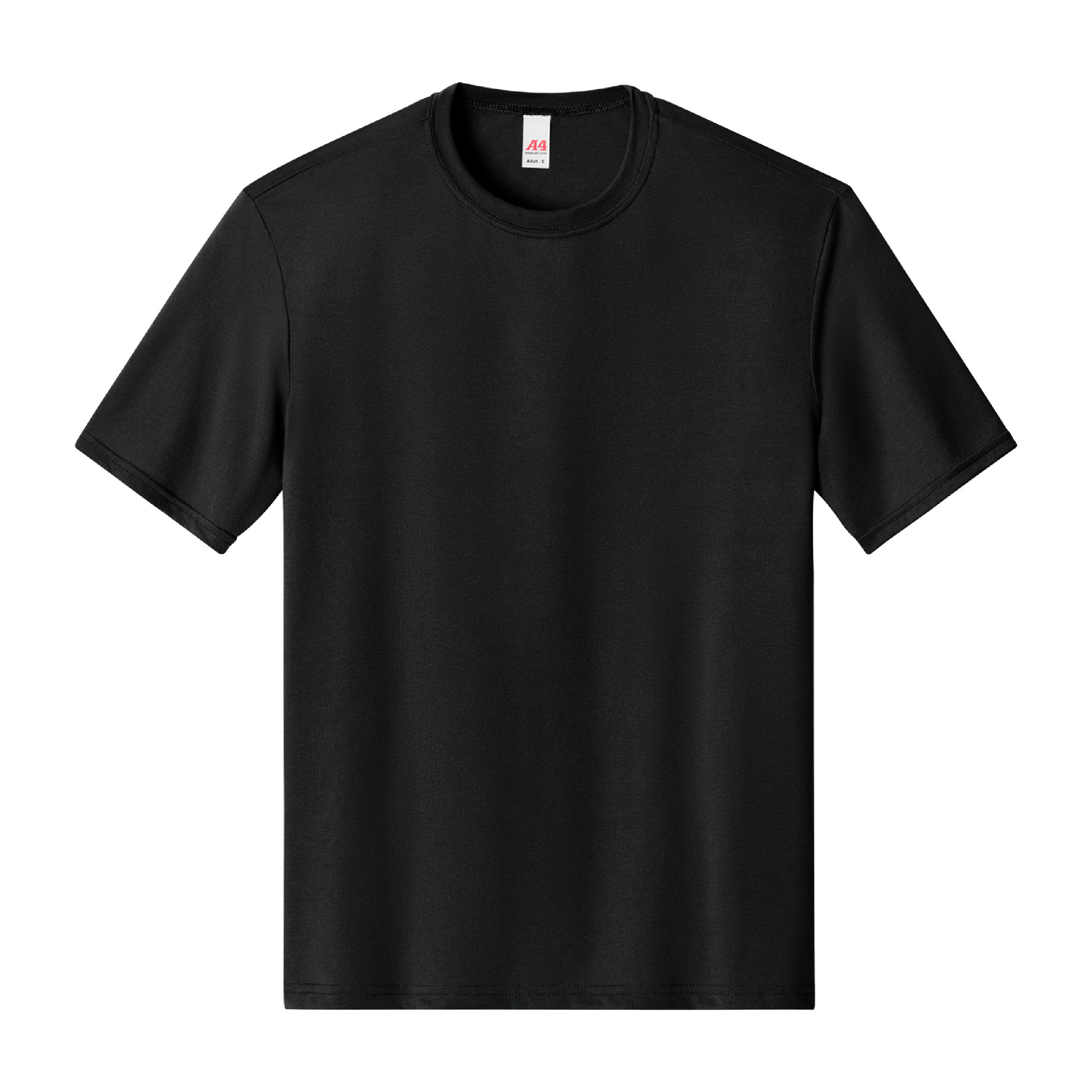 A4 Softek Short Sleeve Tee - Black