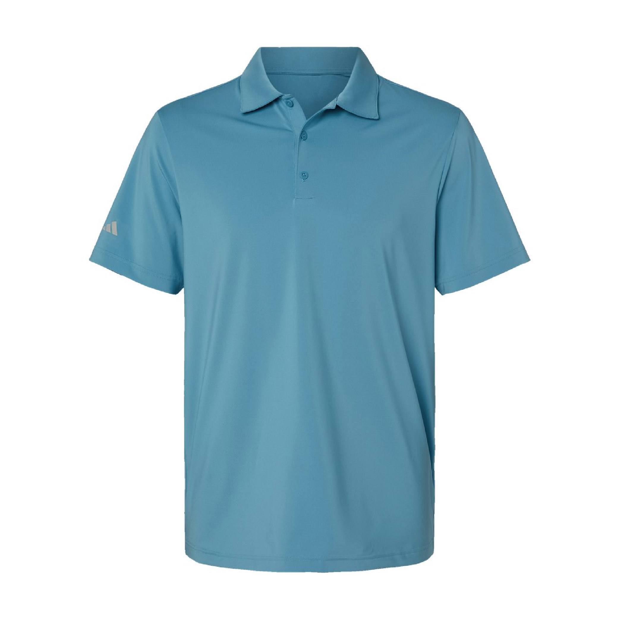 Adidas Men's Ultimate Solid Polo - Hazy Blue