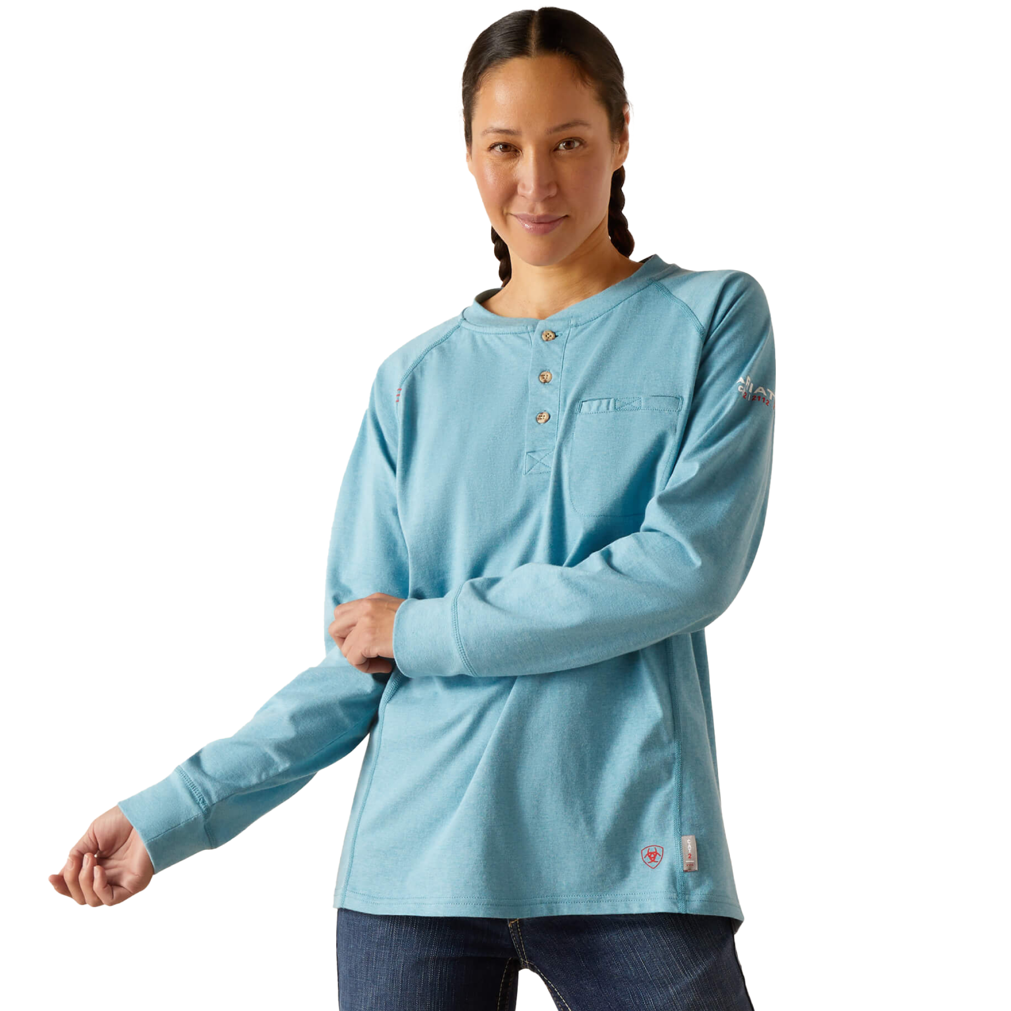 Womens FR Air Henley