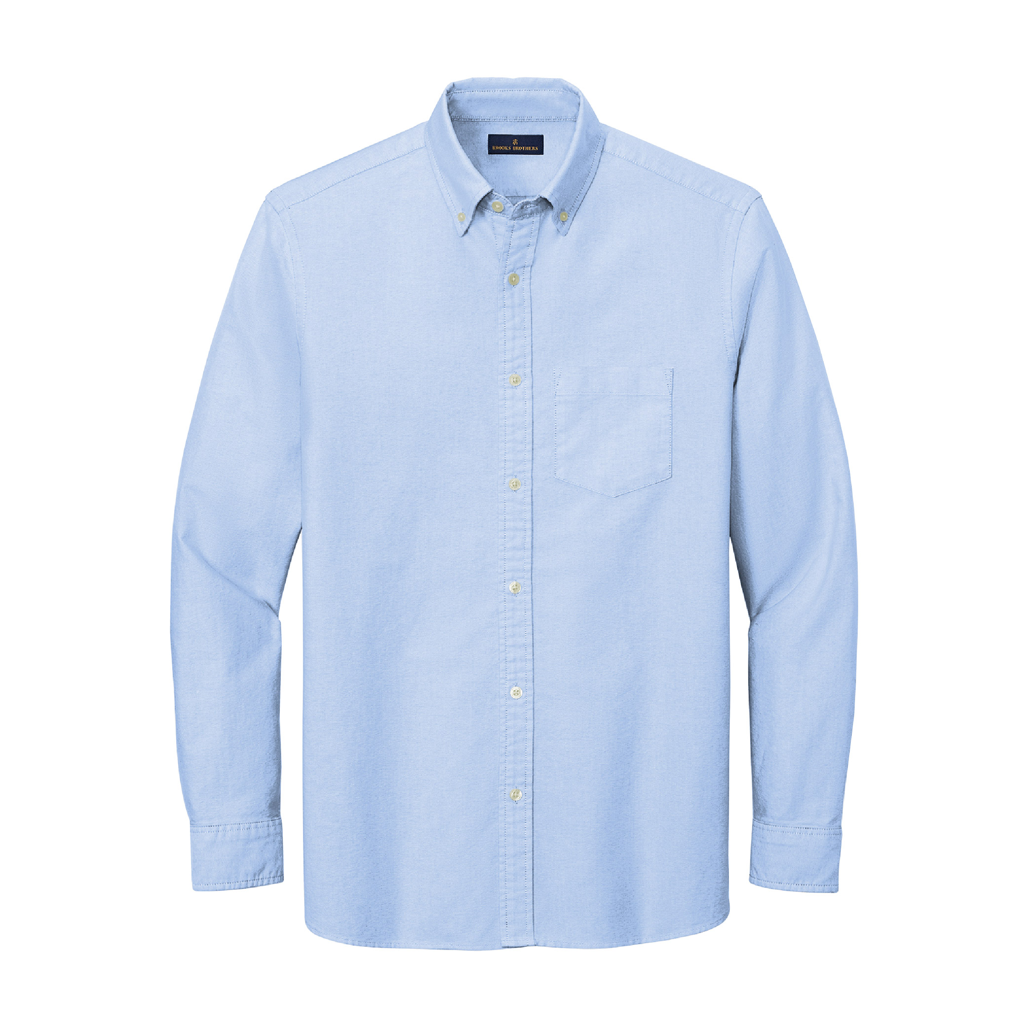 Brooks Brothers Casual Oxford Cloth Shirt - Newport Blue