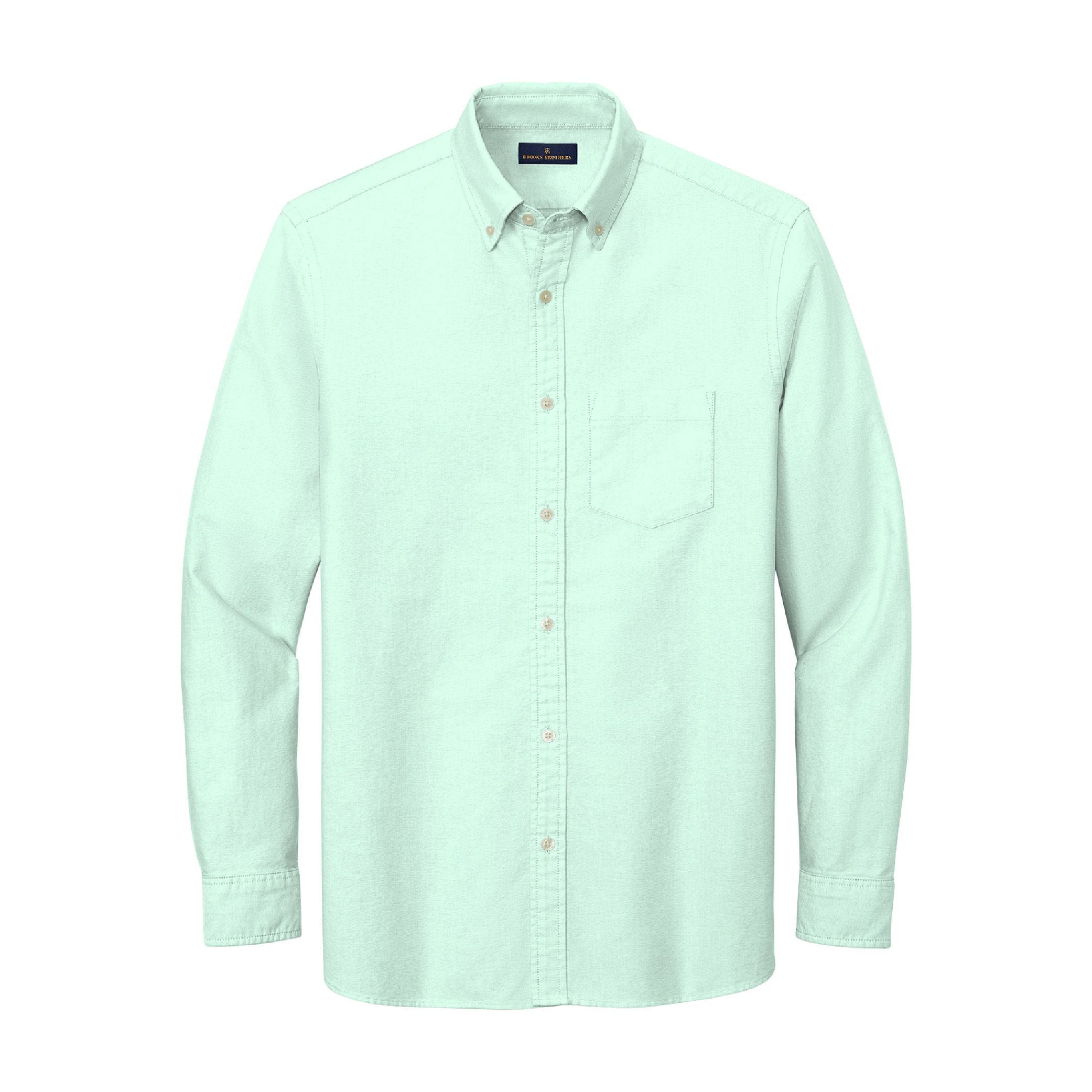 Brooks Brothers Casual Oxford Cloth Shirt - Soft Mint