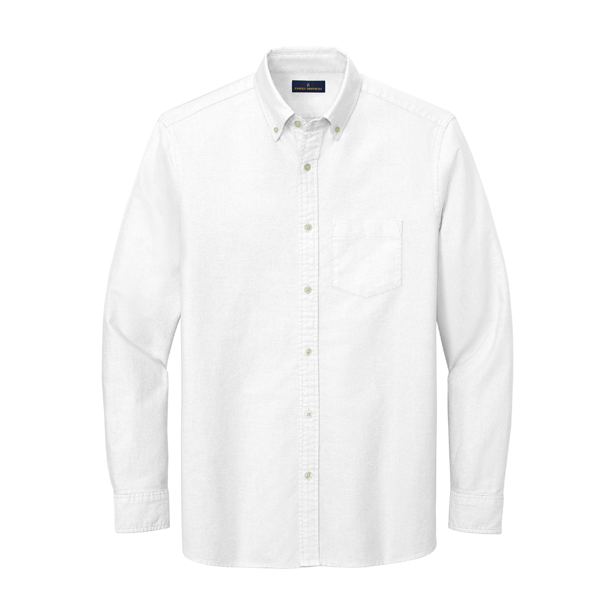 Brooks Brothers Casual Oxford Cloth Shirt - White