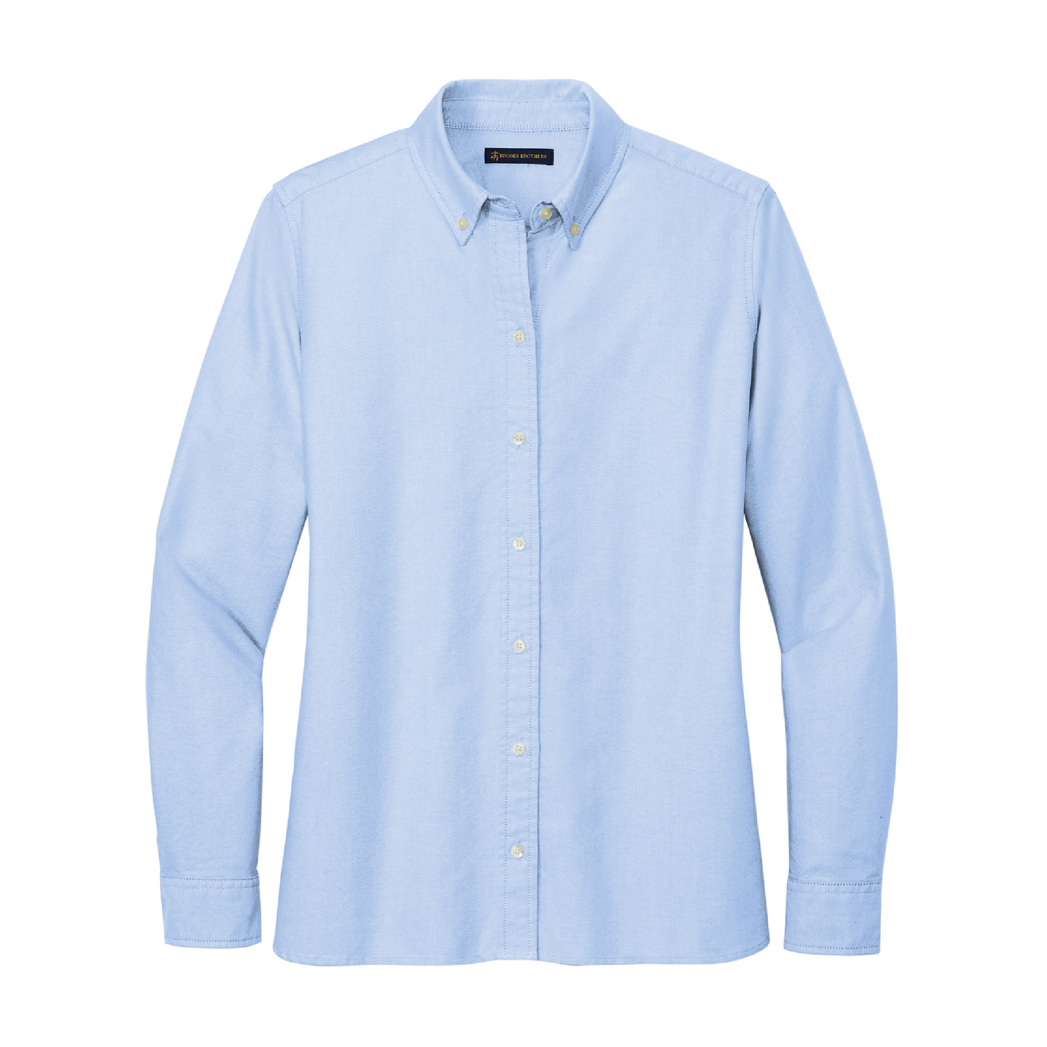 Brooks Brothers Women's Casual Oxford Cloth Shirt - Newport Blue