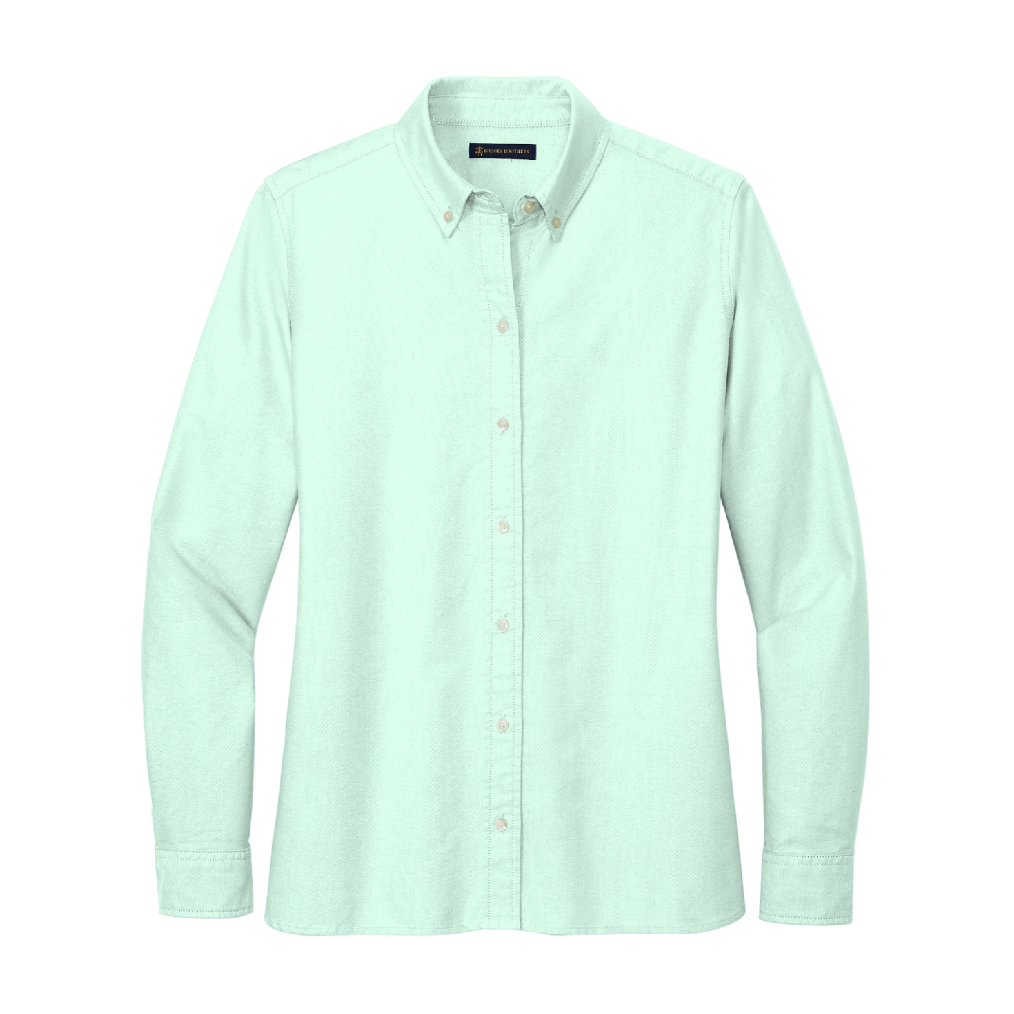 Brooks Brothers Women's Casual Oxford Cloth Shirt - Soft Mint