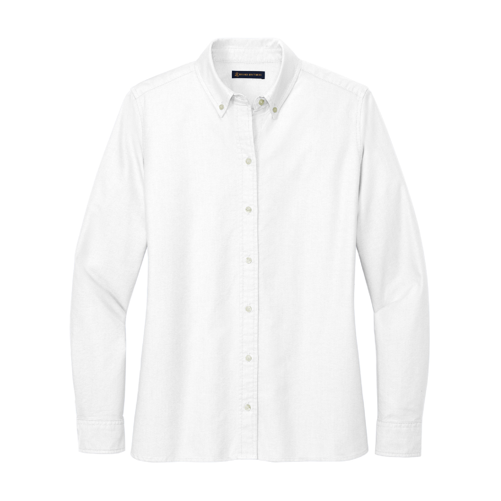 Brooks Brothers Women's Casual Oxford Cloth Shirt - White