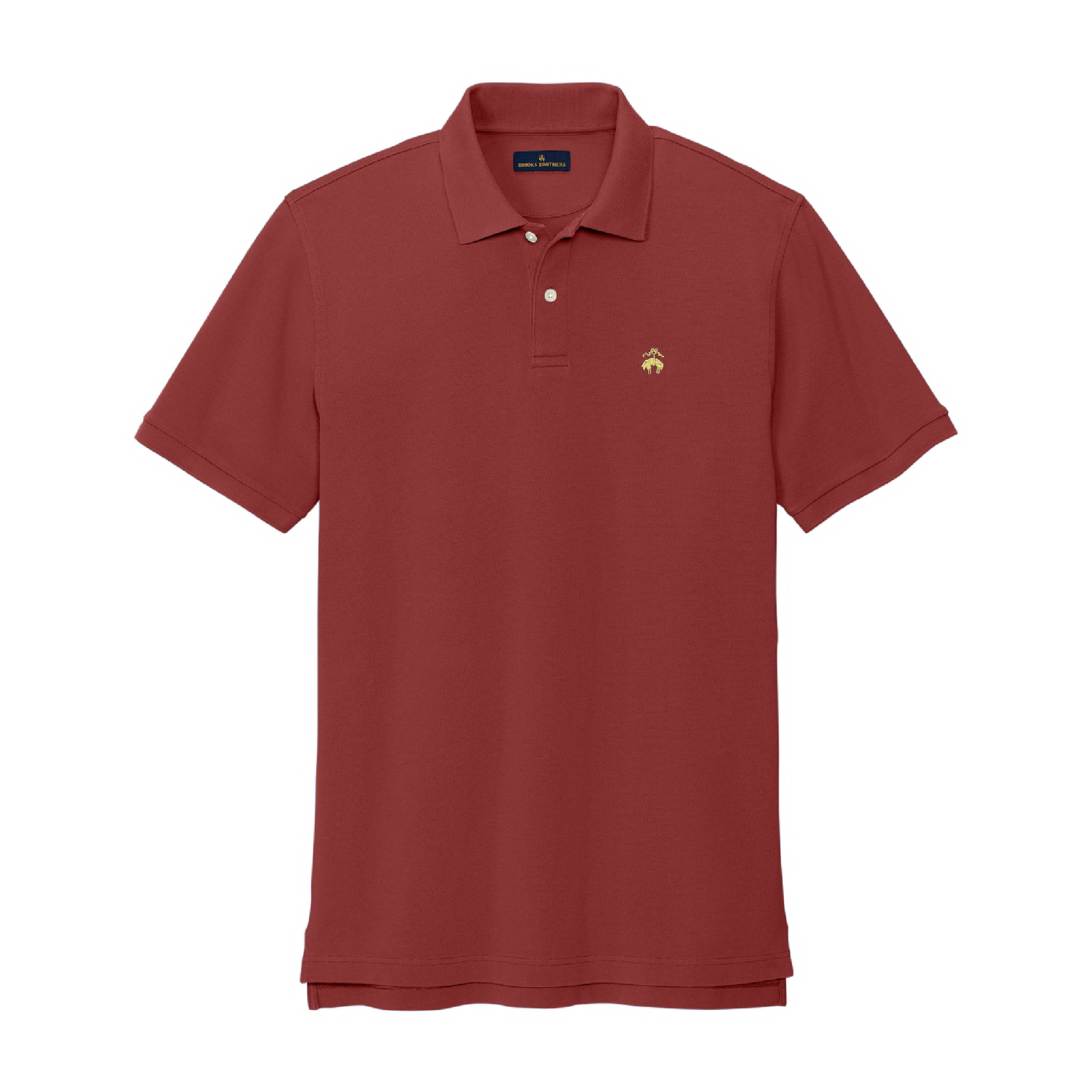 Brooks Brothers Pima Cotton Pique Polo - Rich Red