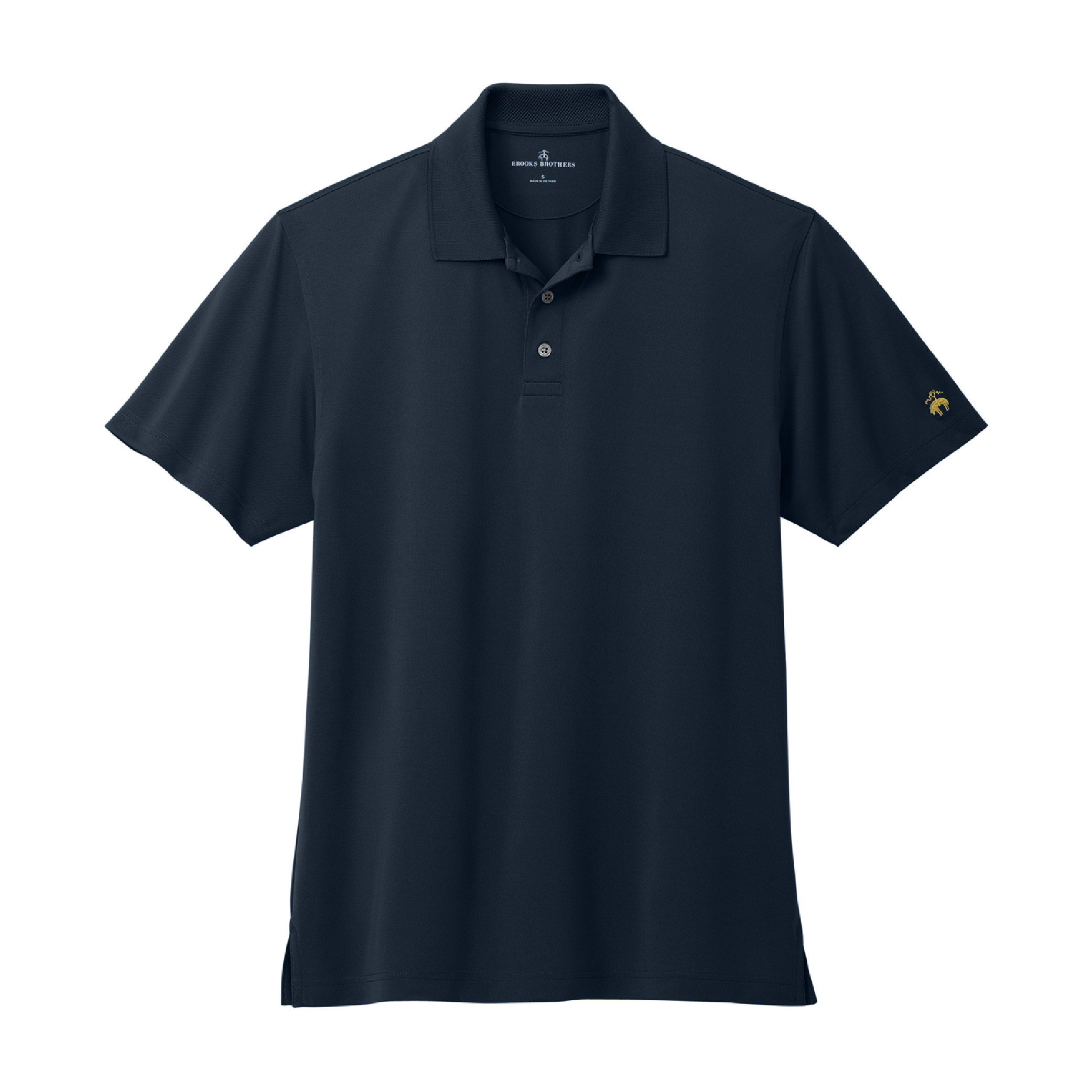 Brooks Brothers Mesh Pique Performance Polo - Navy Blazer