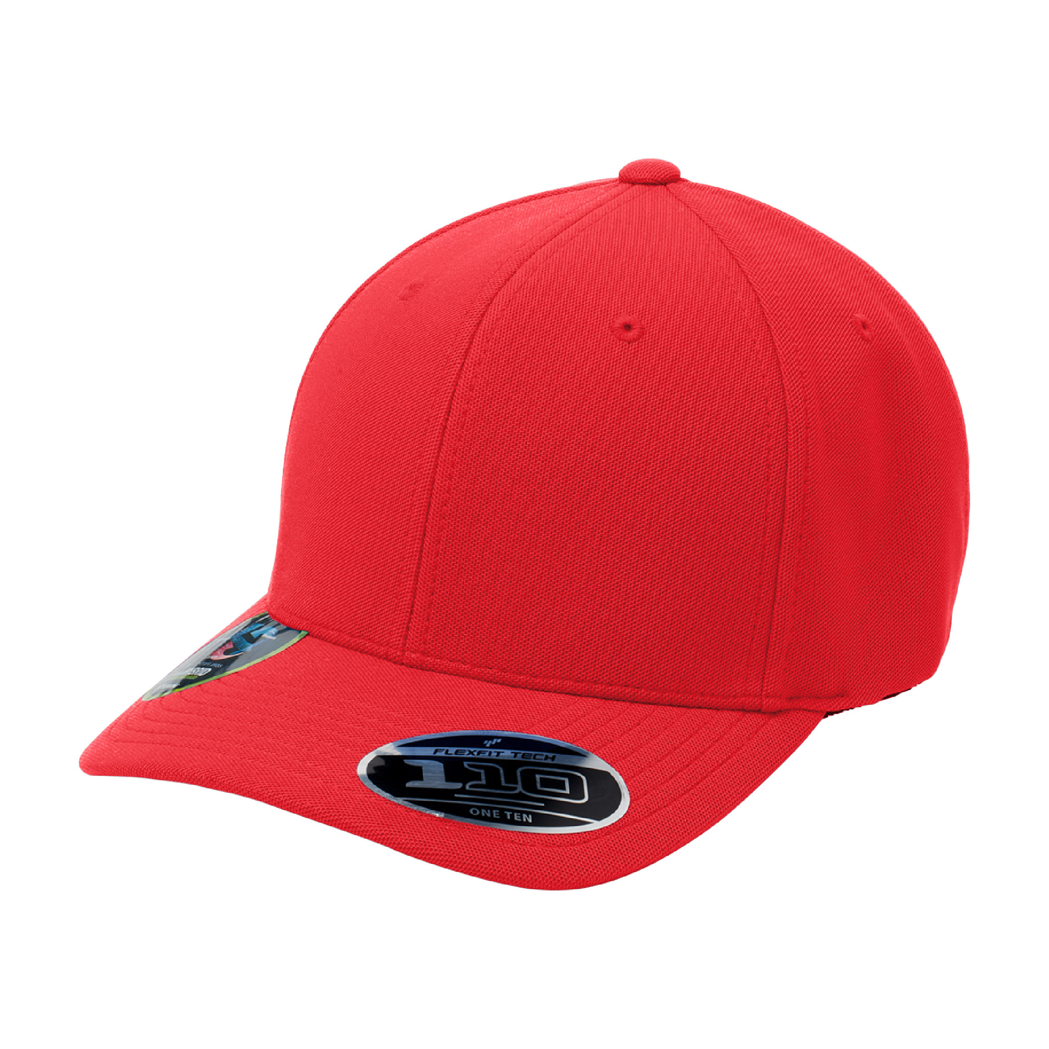 Port Authority Flexfit 110 Cool & Dry Mini Pique Cap - Red