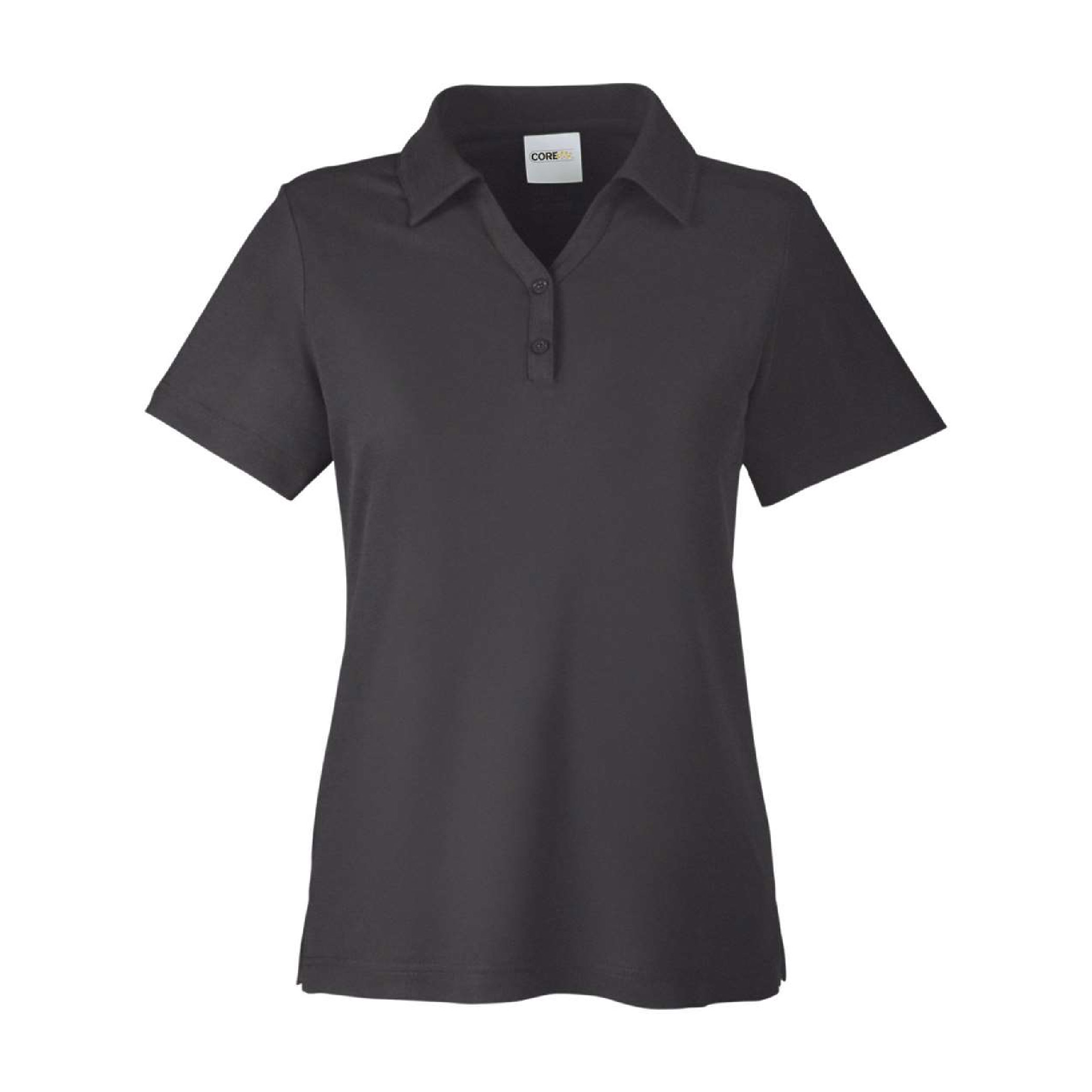 Core 365 Women's Fusion Chromasoft Pique Polo - Carbon