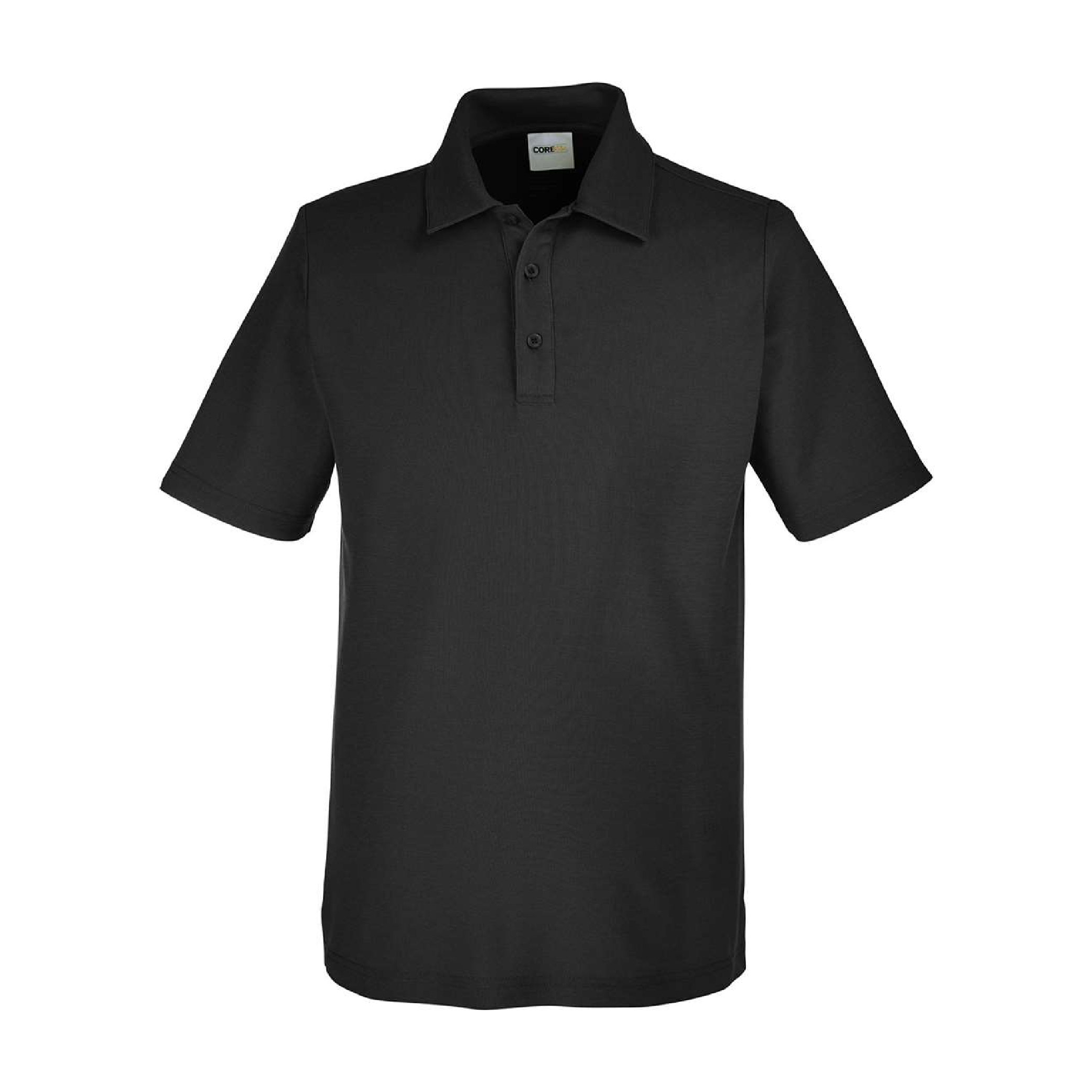Core 365 Men's Chromasoft Performance Polo - Black