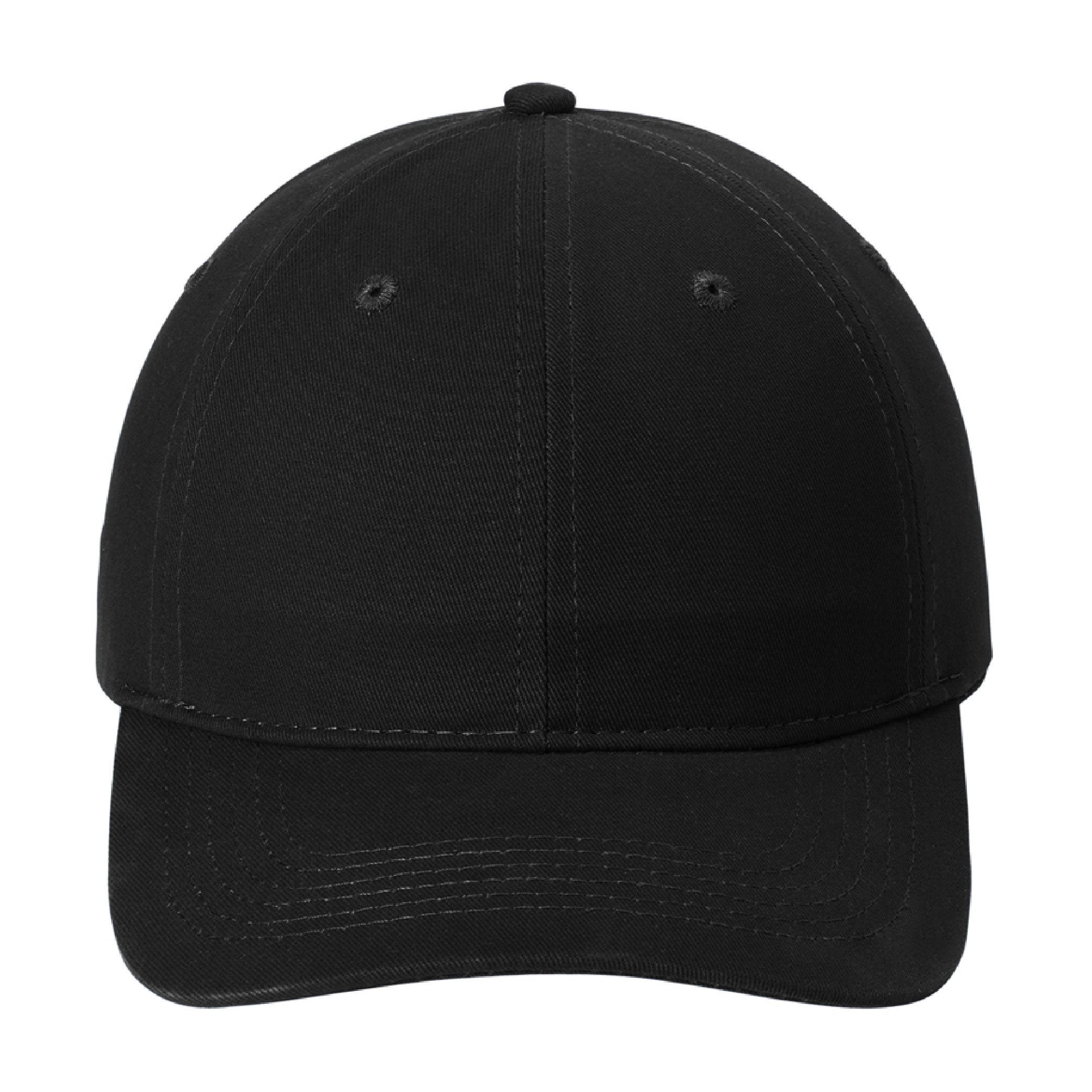 Port Authority Brushed Twill Low Profile Cap - Black