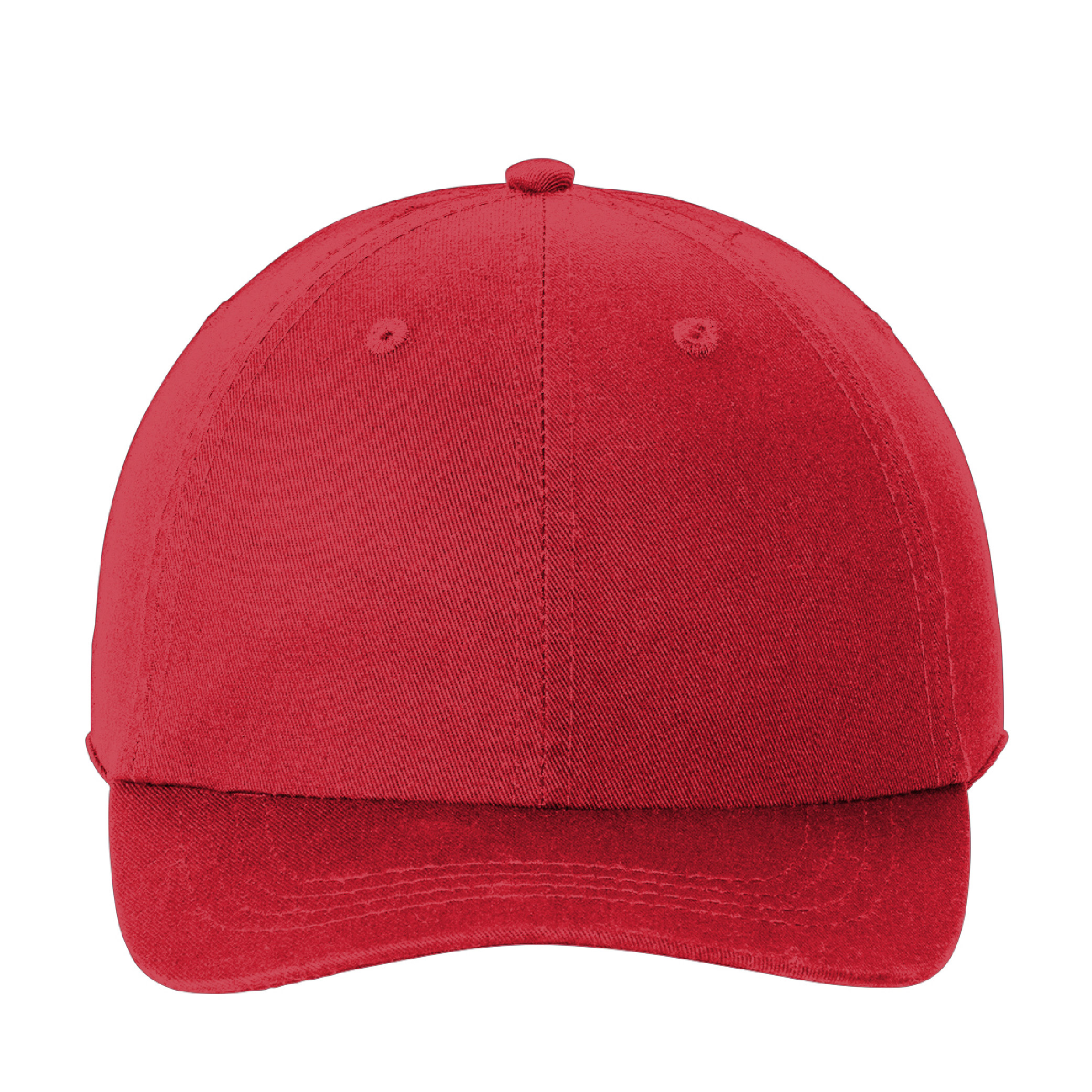 Port Authority Washed Twill Cap - Red