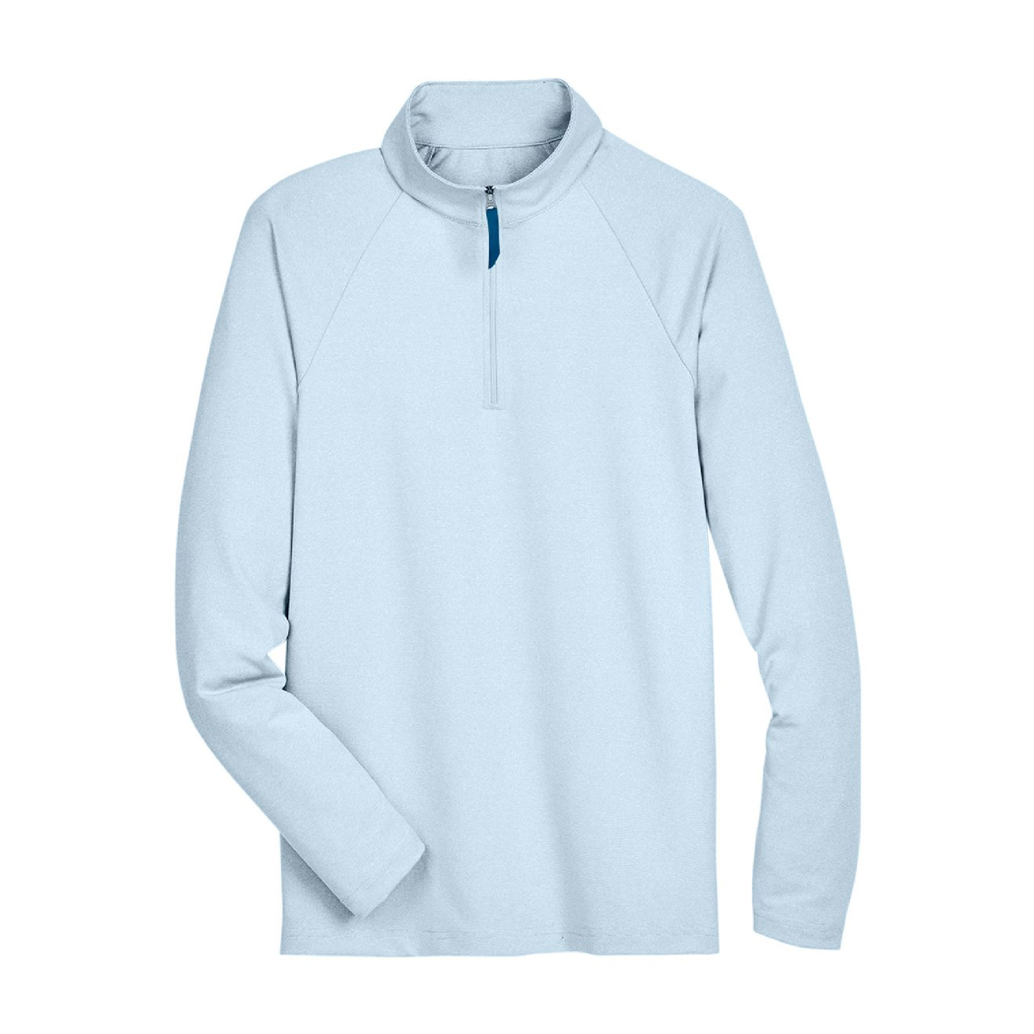 Devon & Jones New Classics Club Quarter Zip - Ocean