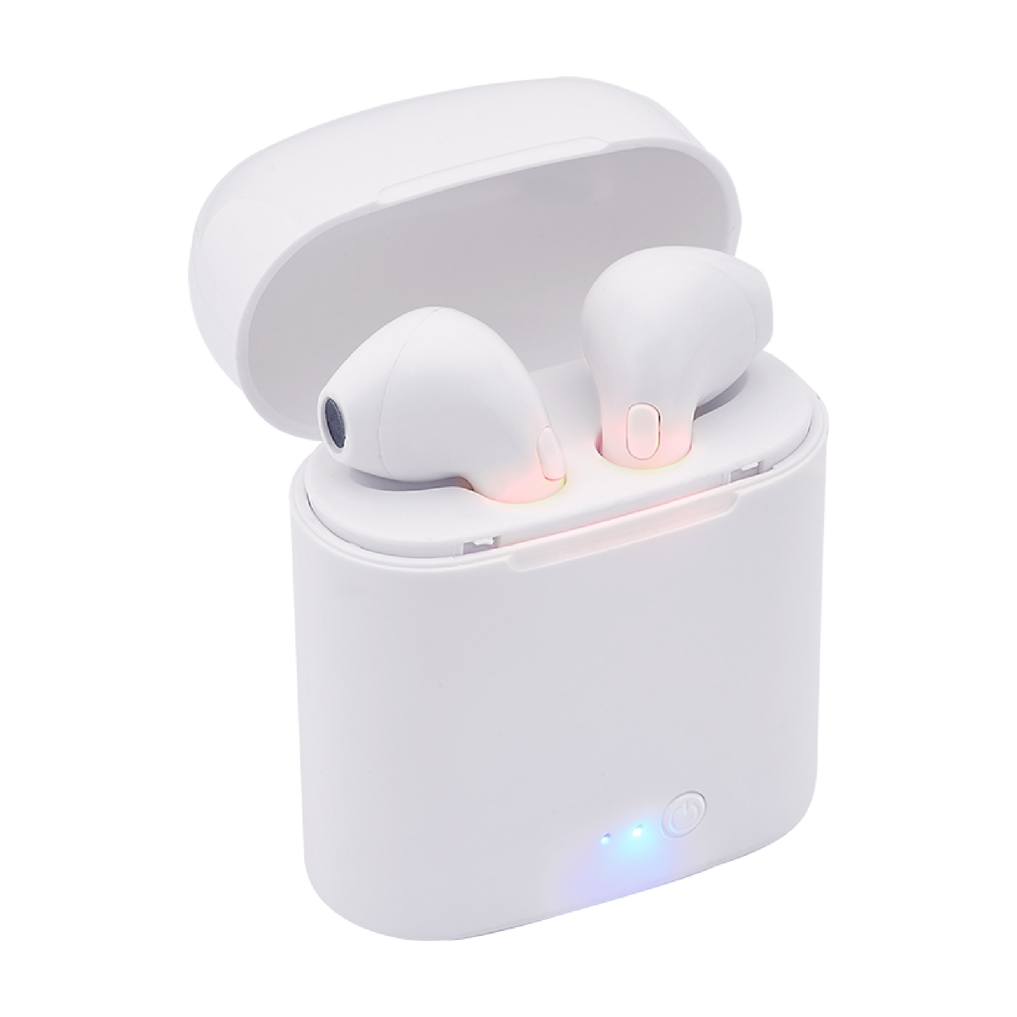 Atune Bluetooth Earbuds with Charger Case - White