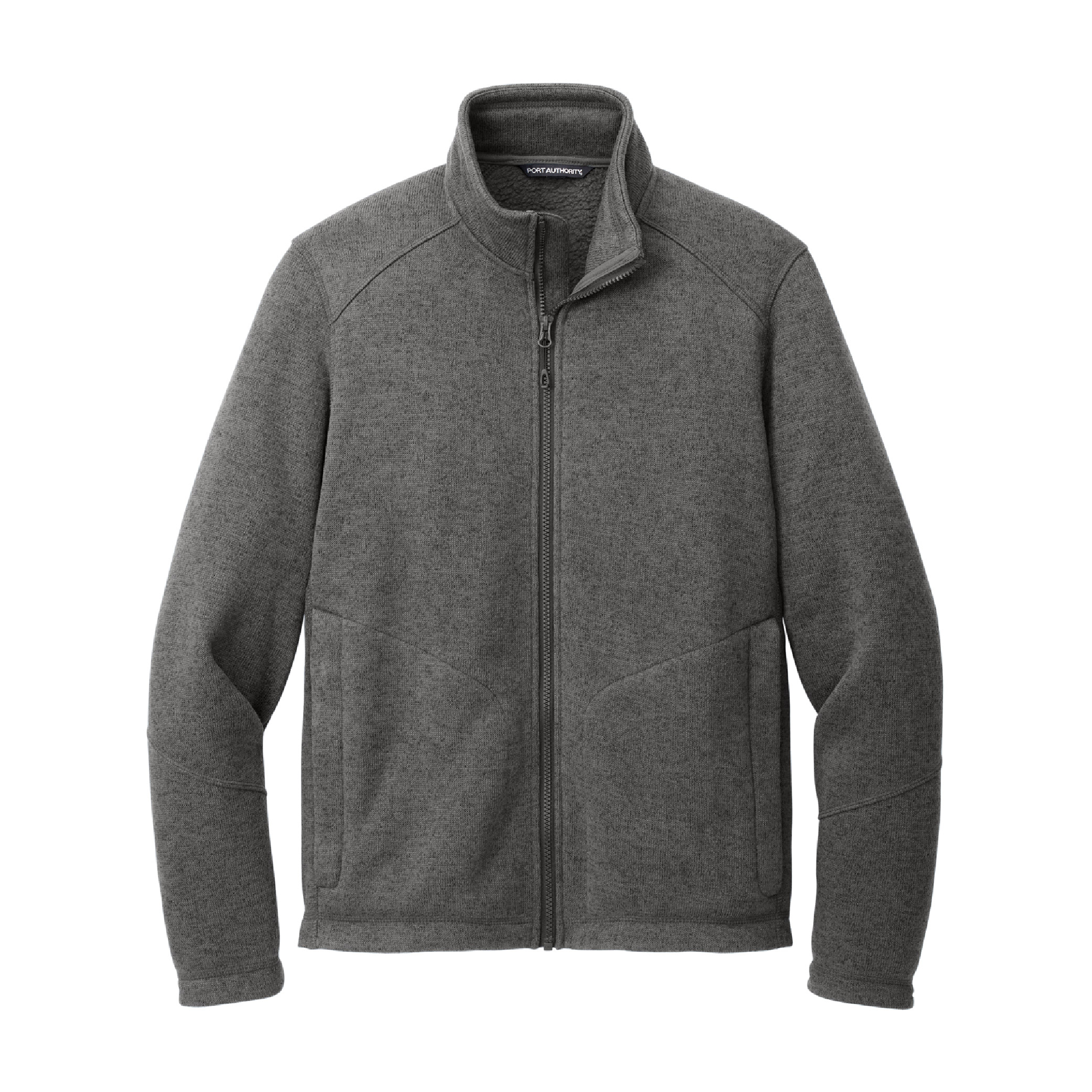 Port Authority Arc Sweater Fleece Jacket - Grey Smoke Heather